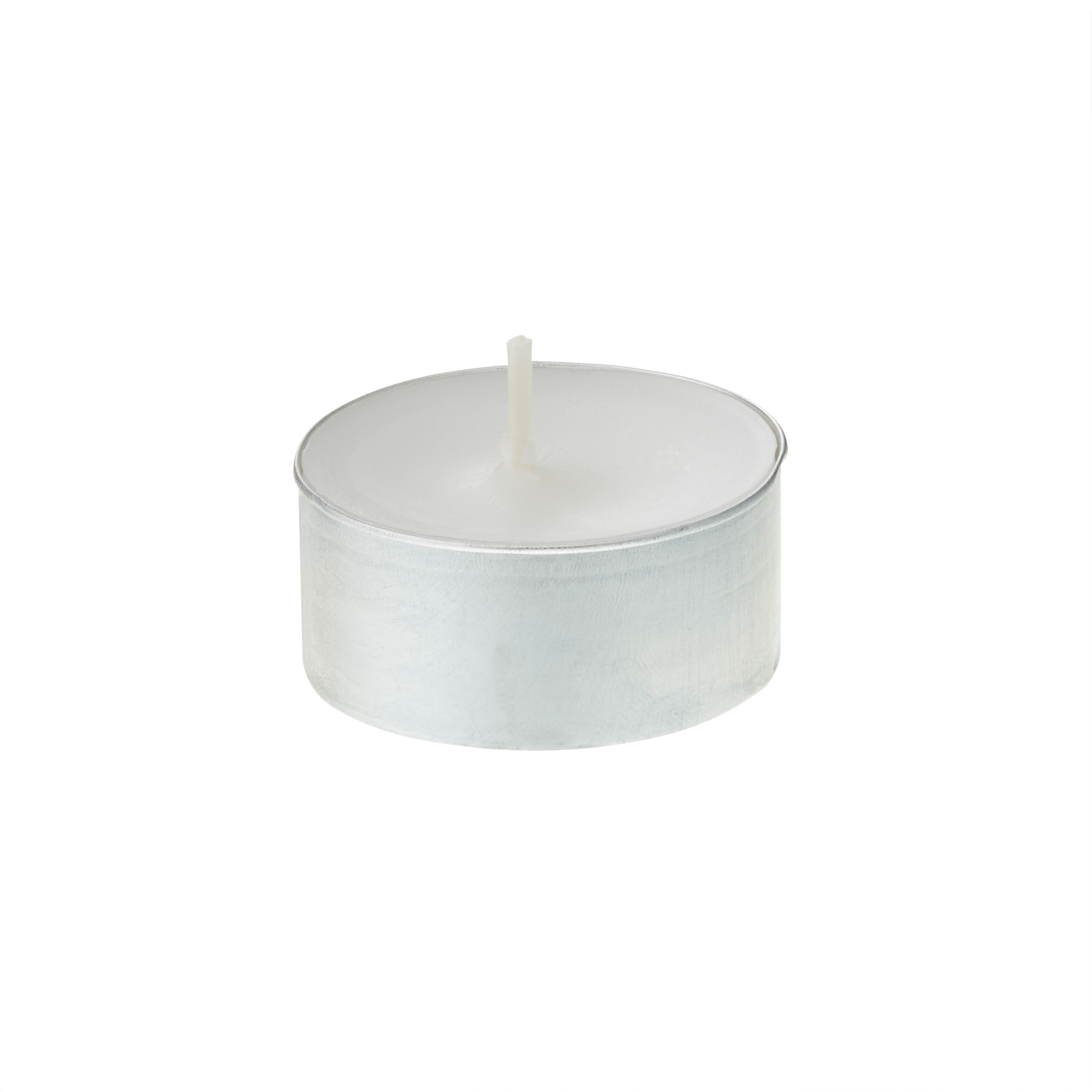 Basic Elements&#x2122; White 6-Hour Unscented Tealights By Ashland&#xAE;