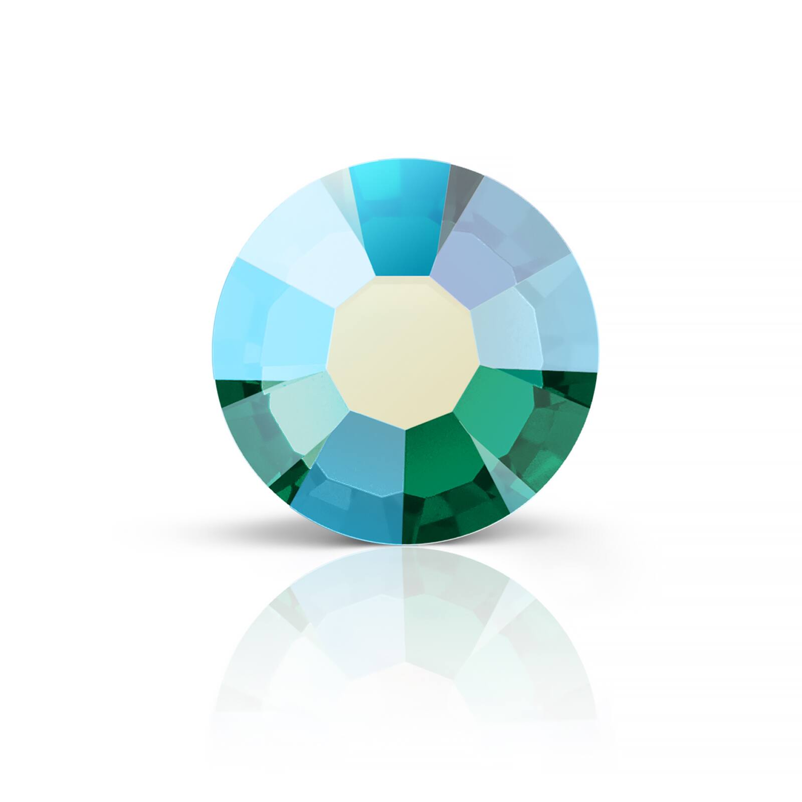 Preciosa MAXIMA SS16 Aurora Borealis Flatback Czech Crystals, 144ct.