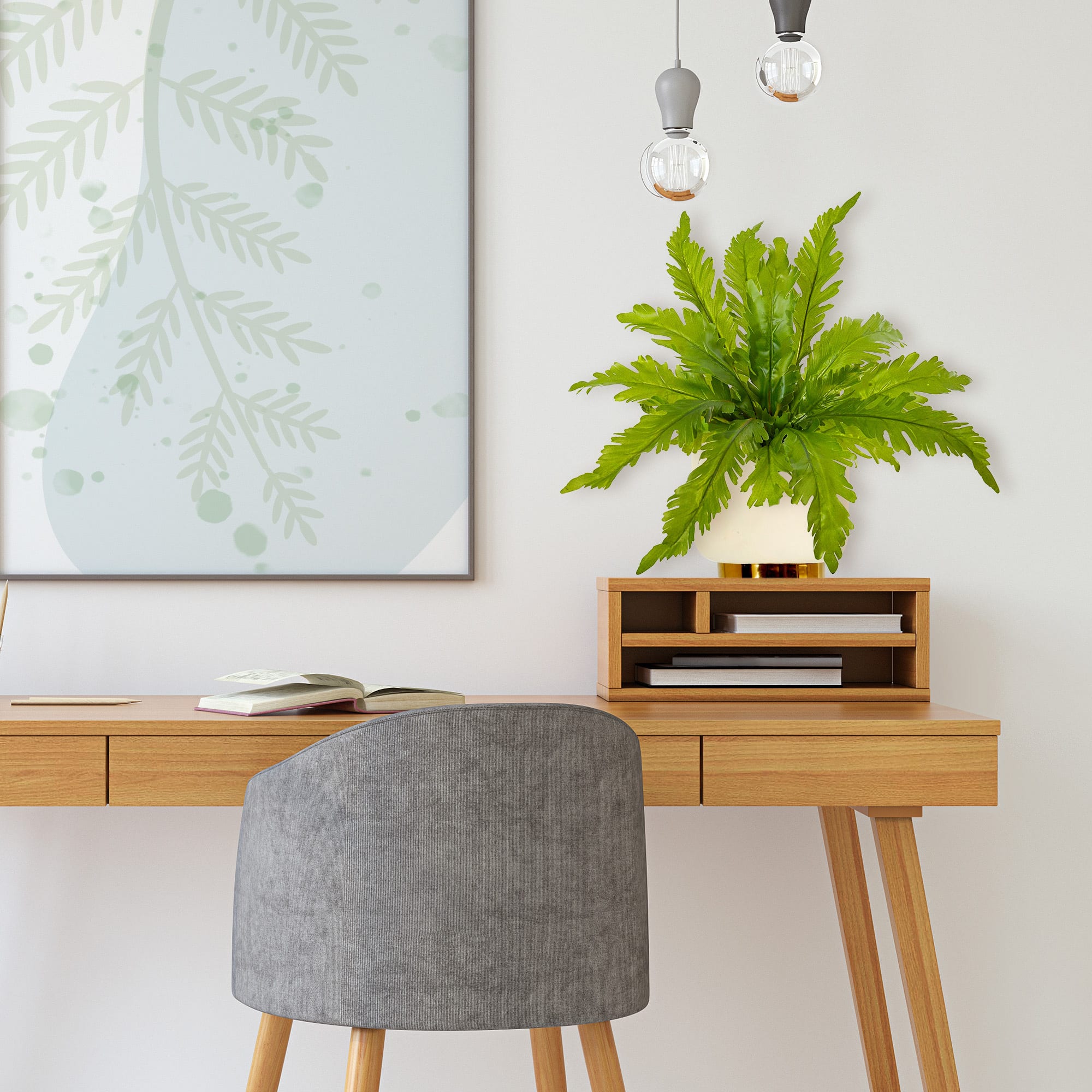 Green Fern Pick, 6ct.