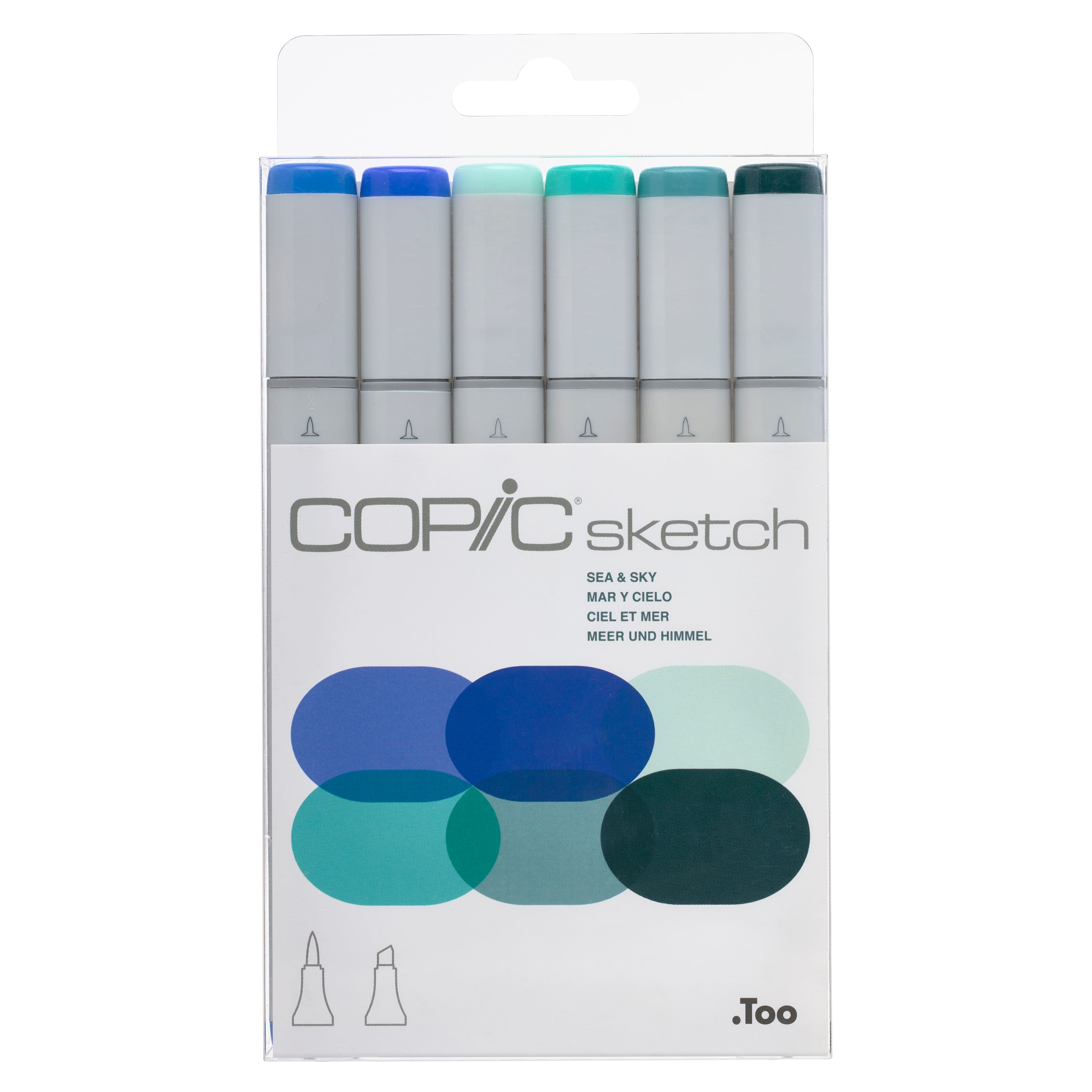 Copic® Sea & Sky Sketch Marker Set