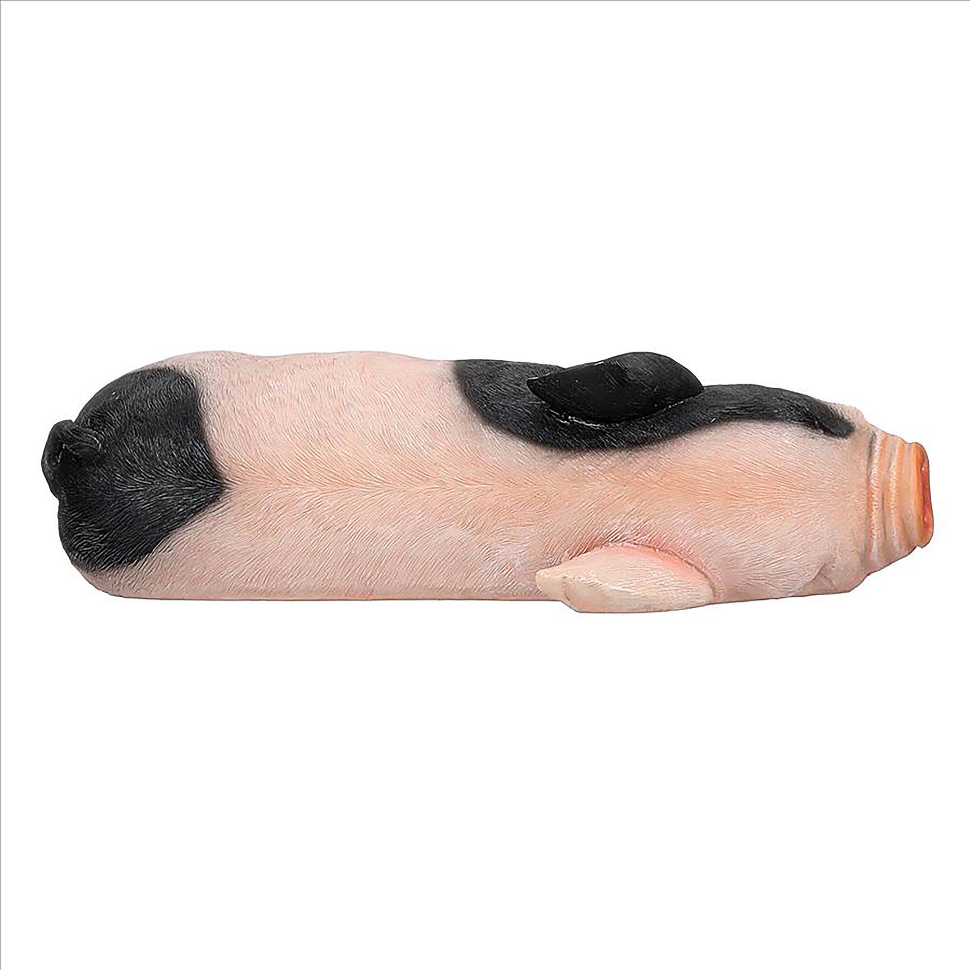 Design Toscano 12&#x22; Sleeping Pig Statue