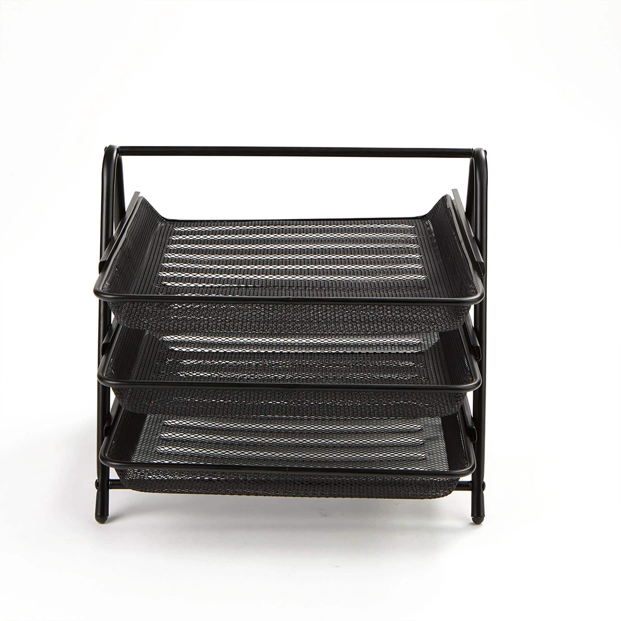 Mind Reader Desk Organizer with 4 Sliding Trays