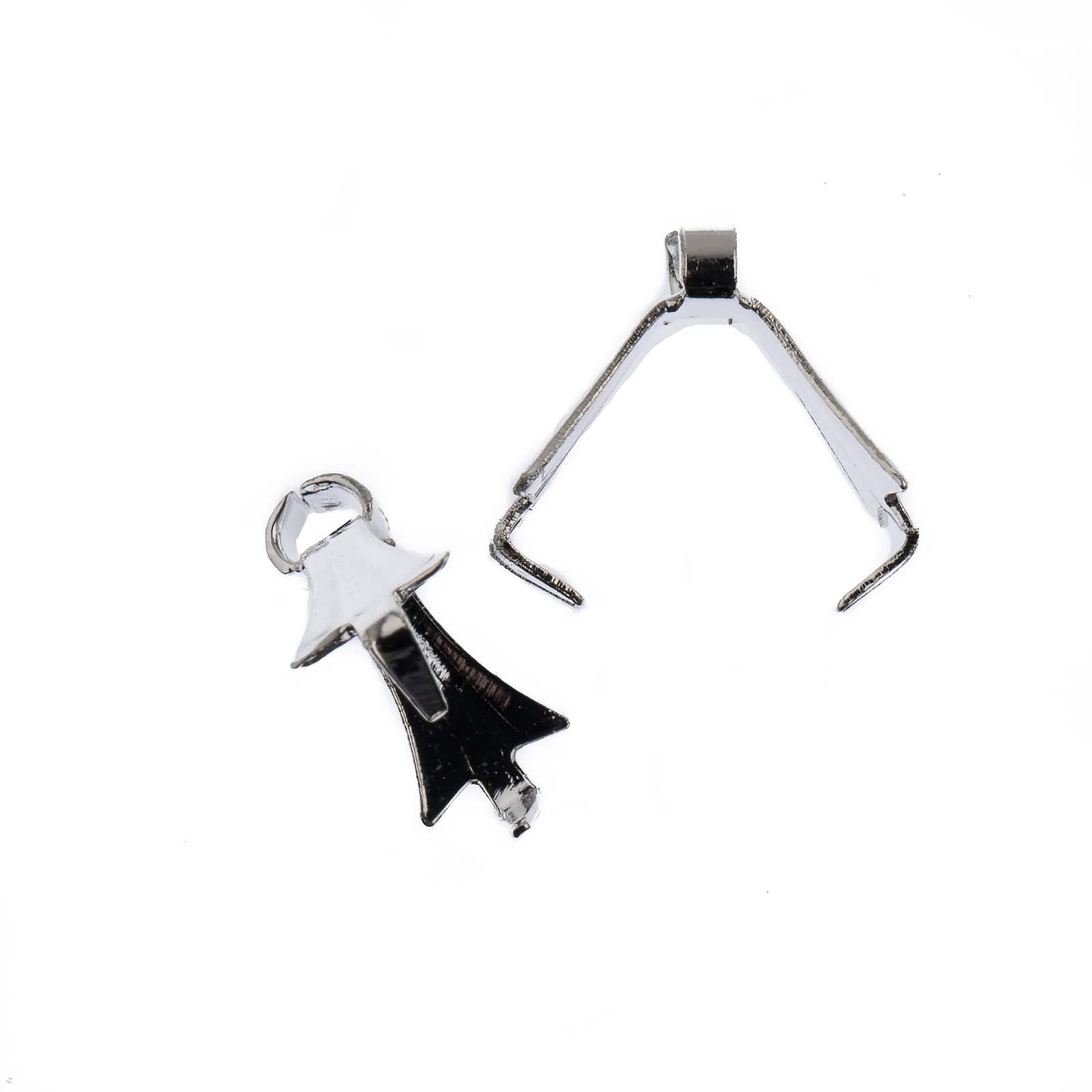 John Bead Must Have Findings 7mm Pinch Bails, 3ct.