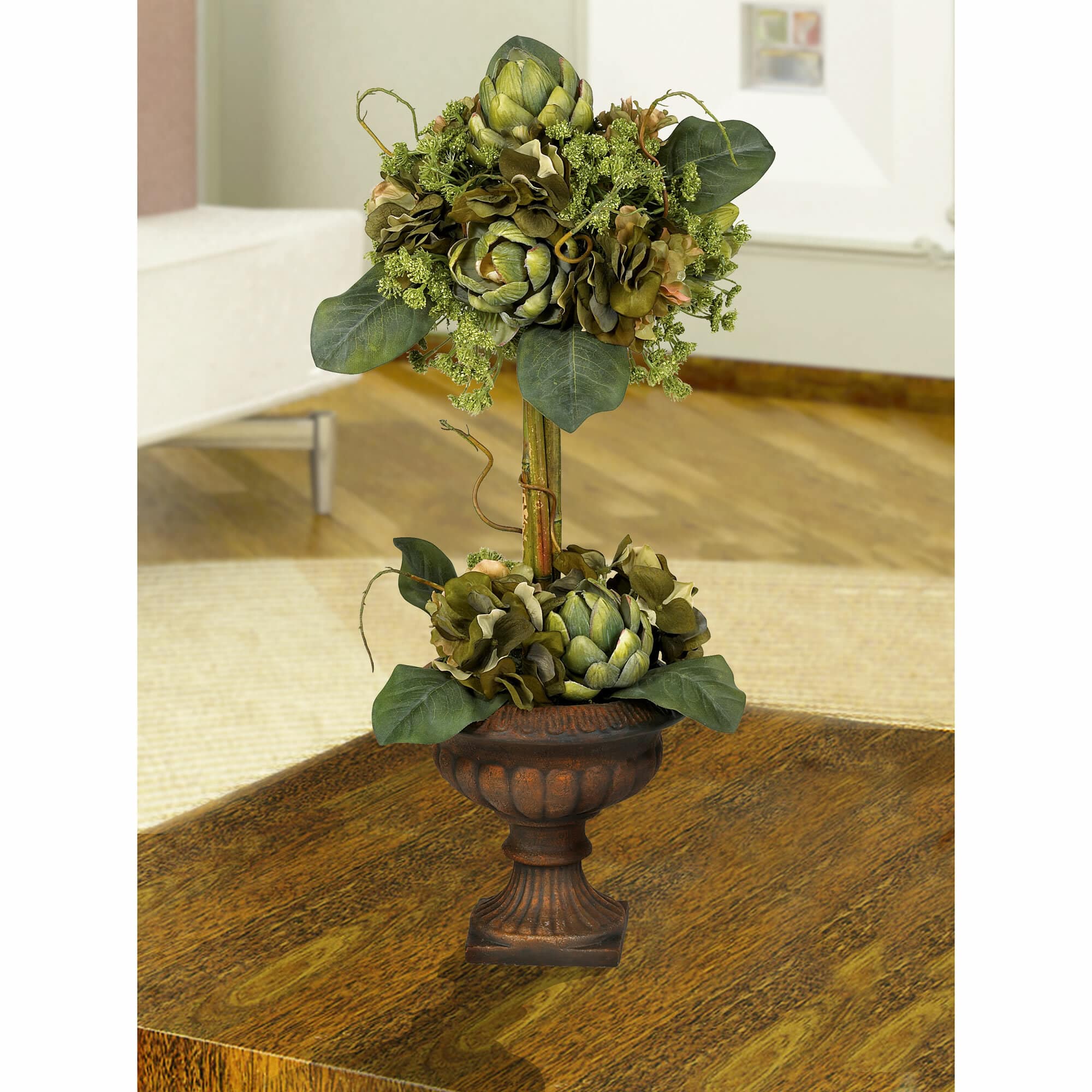 24&#x22; Artichoke Topiary Arrangement in Planter