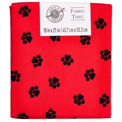 Paw Print Fabric By Loops & Threads® | Michaels