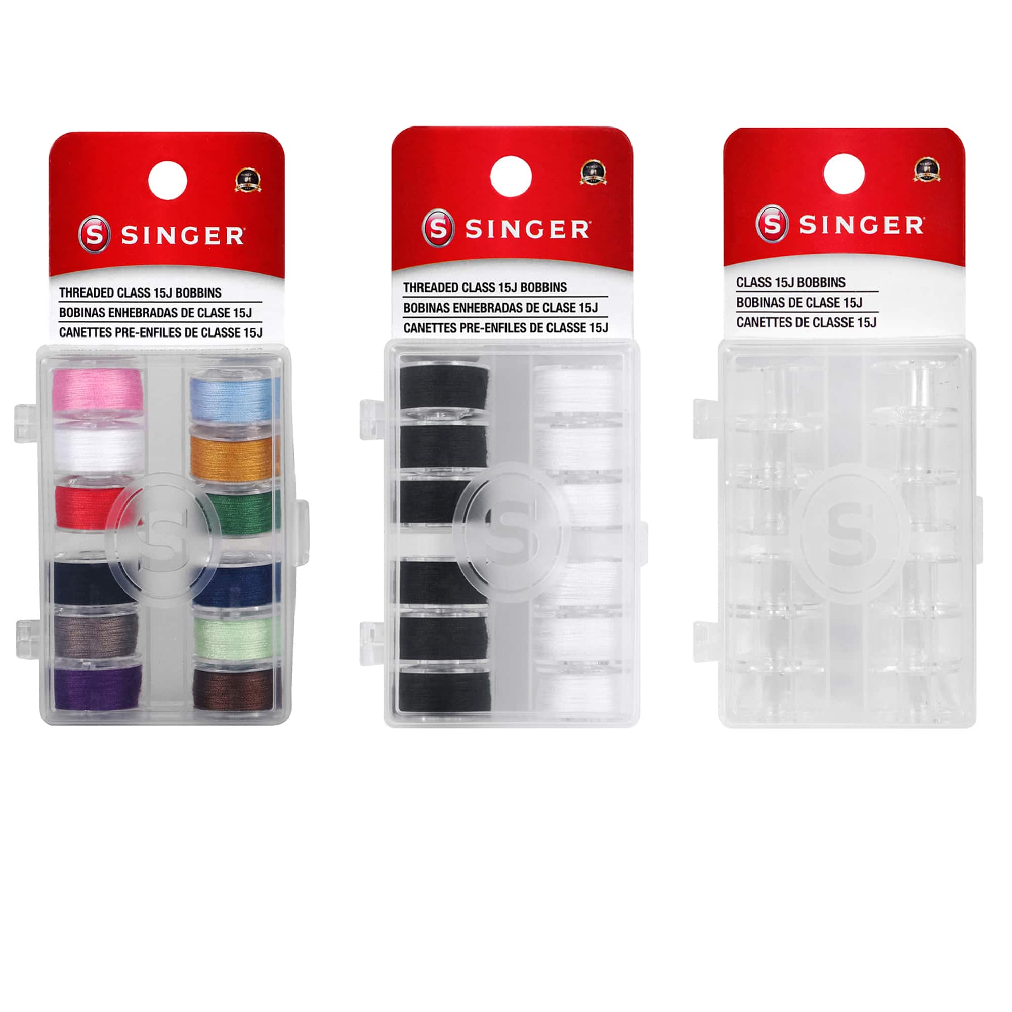 SINGER® Class 15J Sewing Bobbin Set