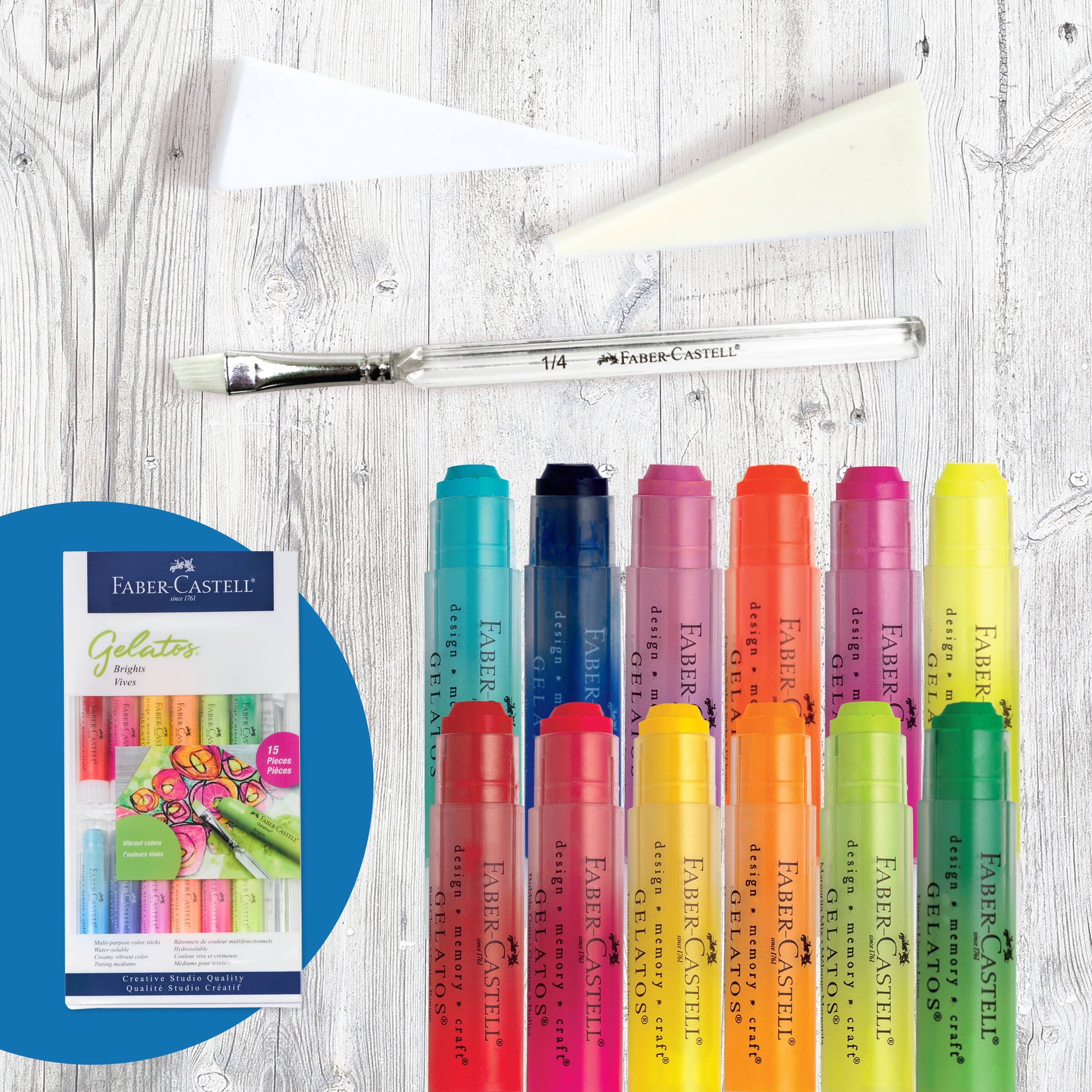 Faber-Castell&#xAE; Gelatos&#xAE; Brights Set