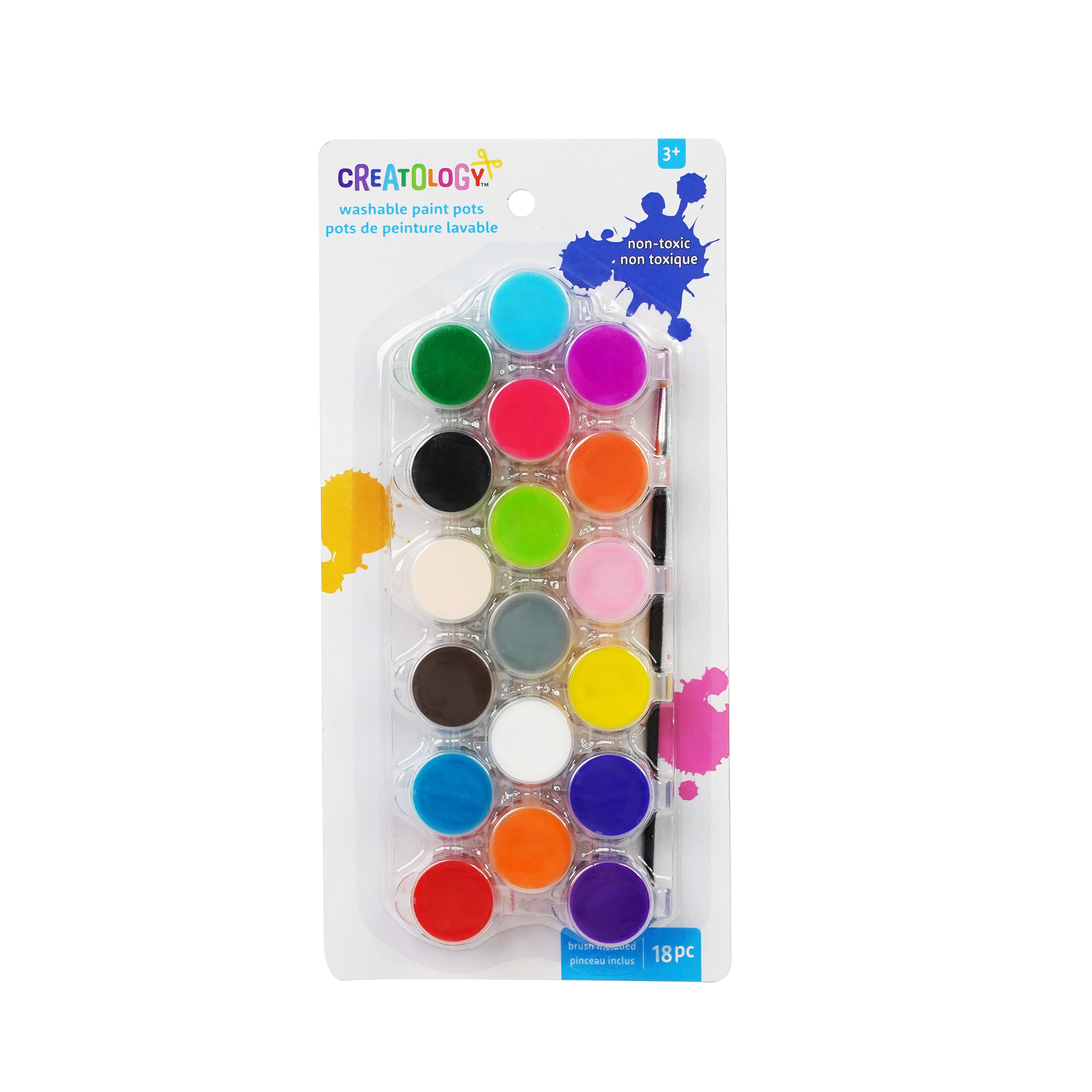 Washable Paint Pots, 18ct. by Creatology&#x2122;