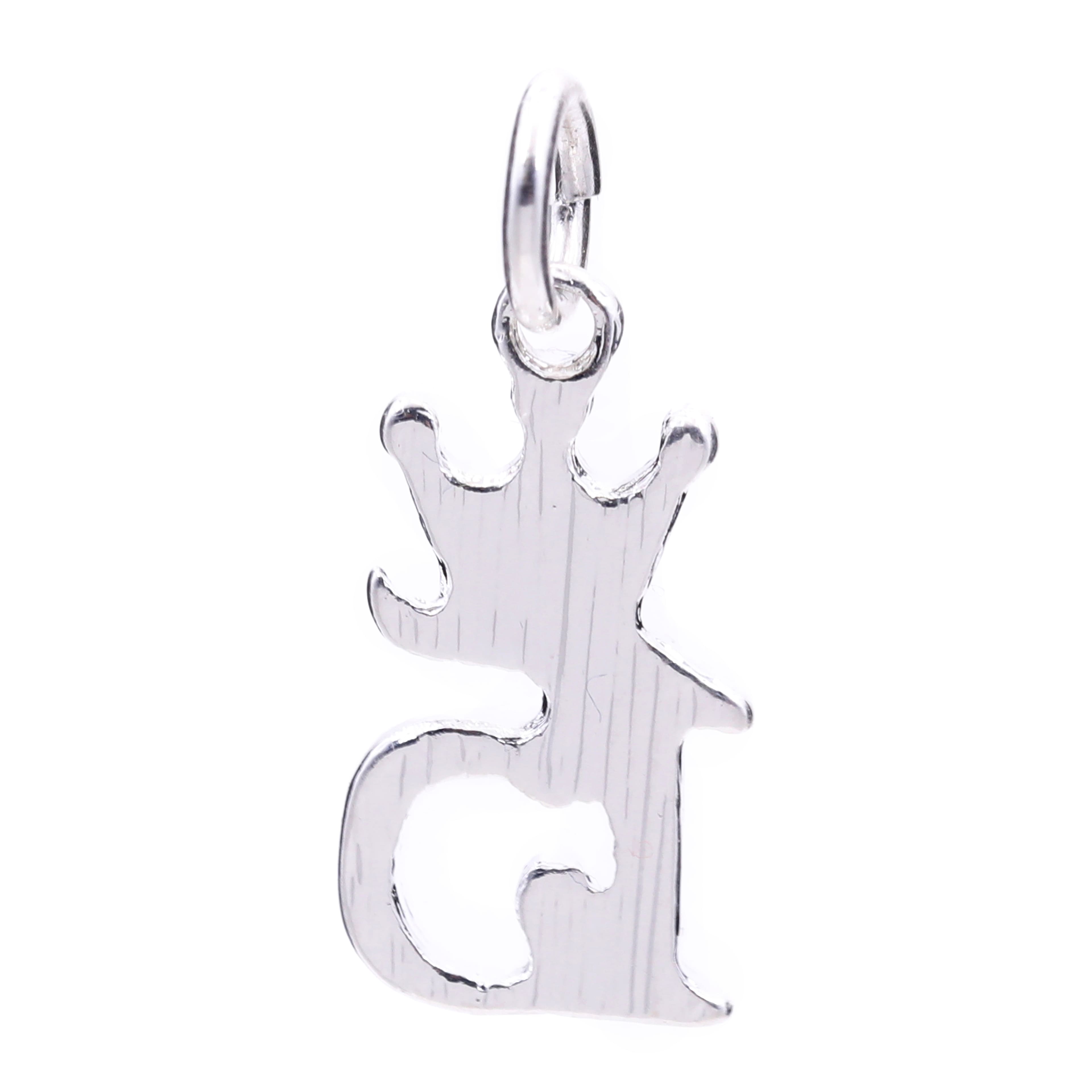 Silver Plated Crown 15 Charm by Bead Landing&#x2122;