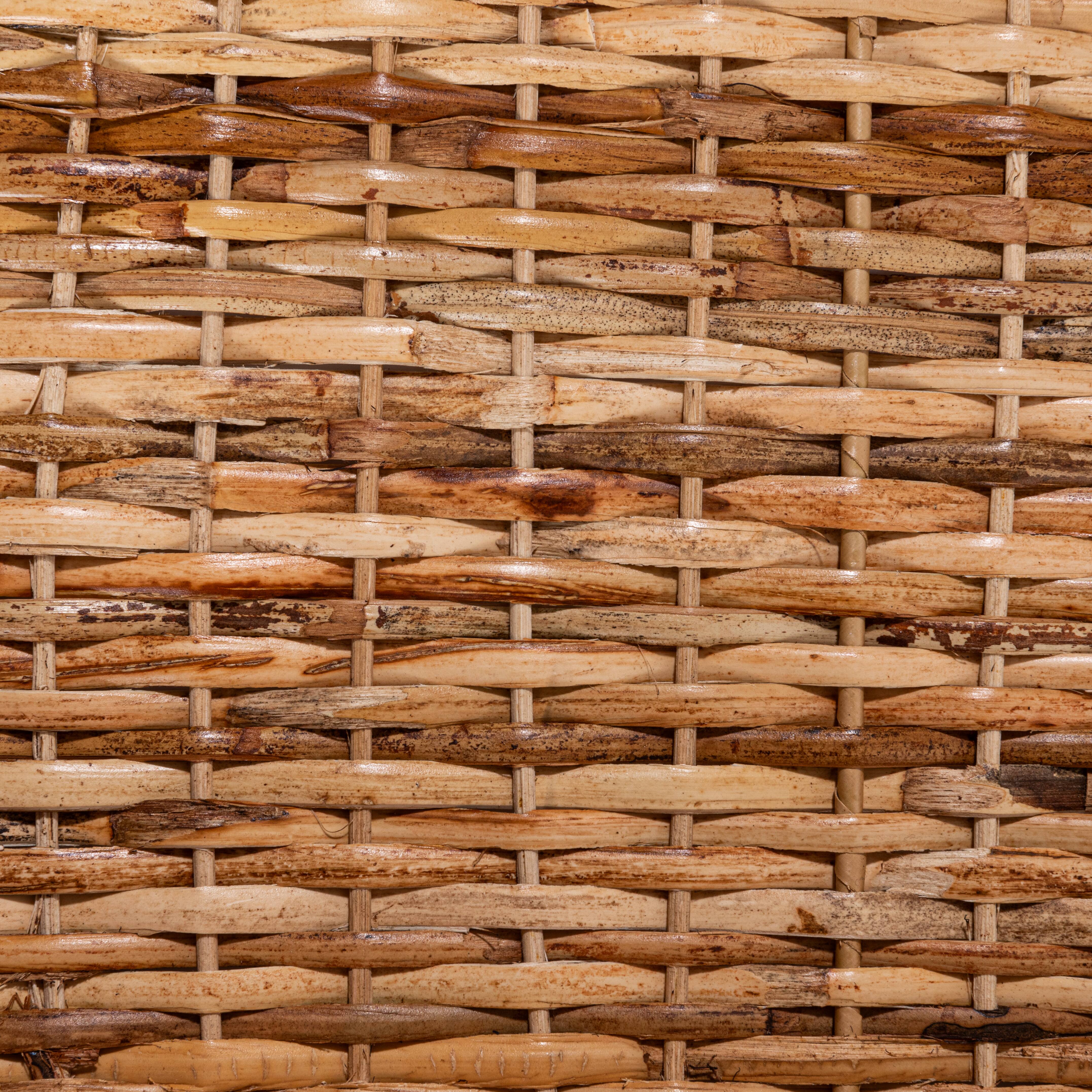 Hello Honey® 3ft. Decorative Rattan Tray with Metal Handles