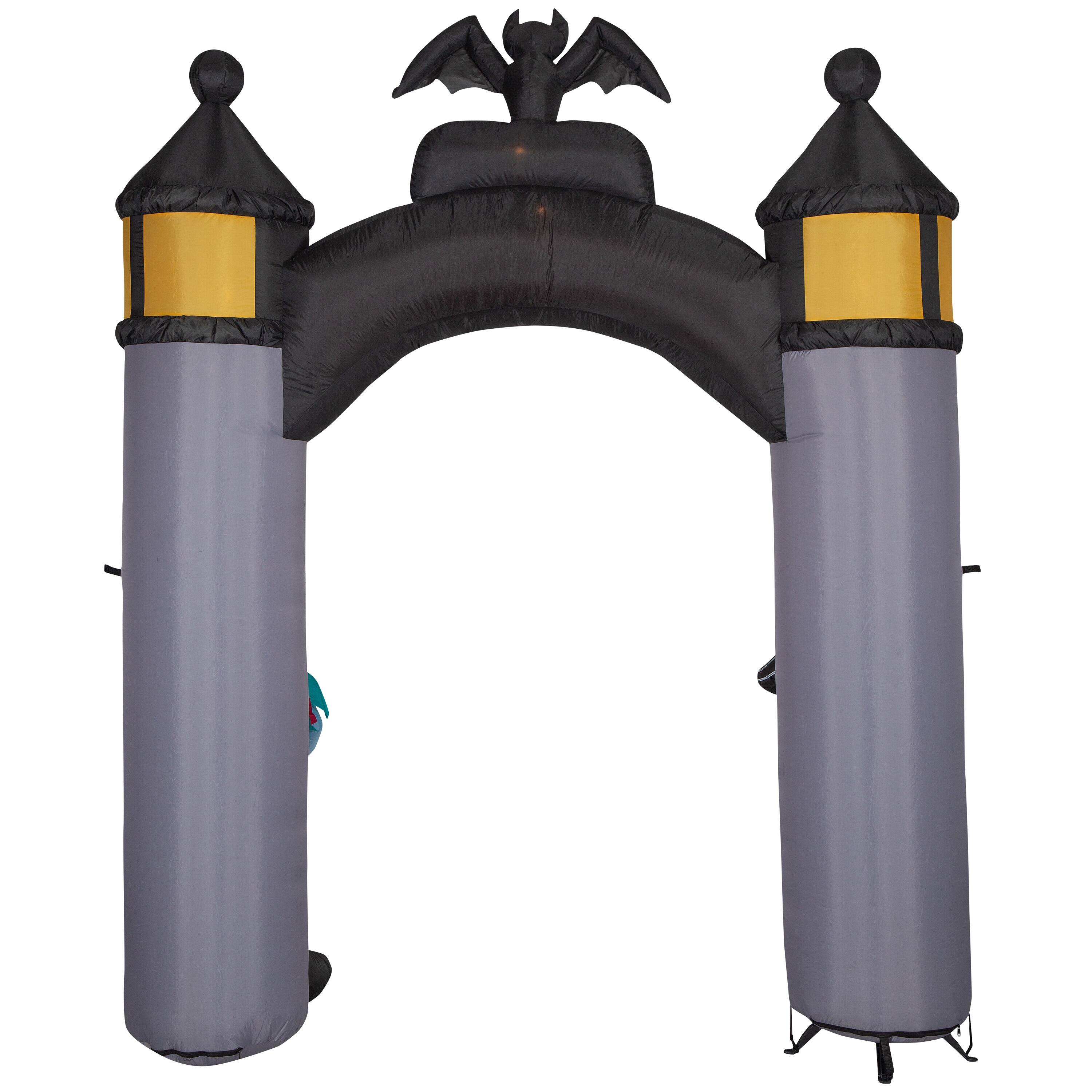 8.5ft. Airblown&#xAE; Inflatable Nightmare Before Christmas Welcome to Halloween Town Archway