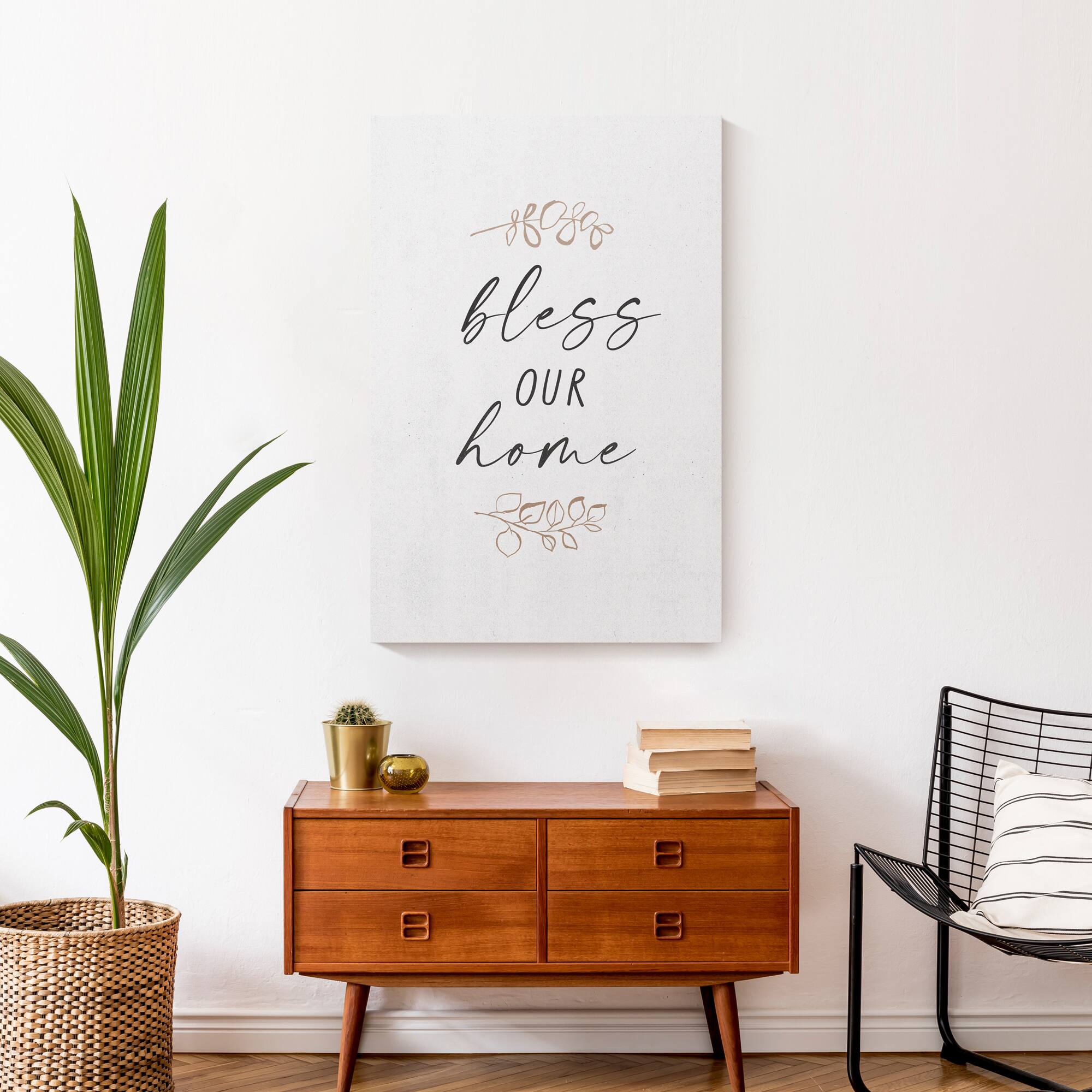 Bless This Home 20" x 30" Canvas Wall Art