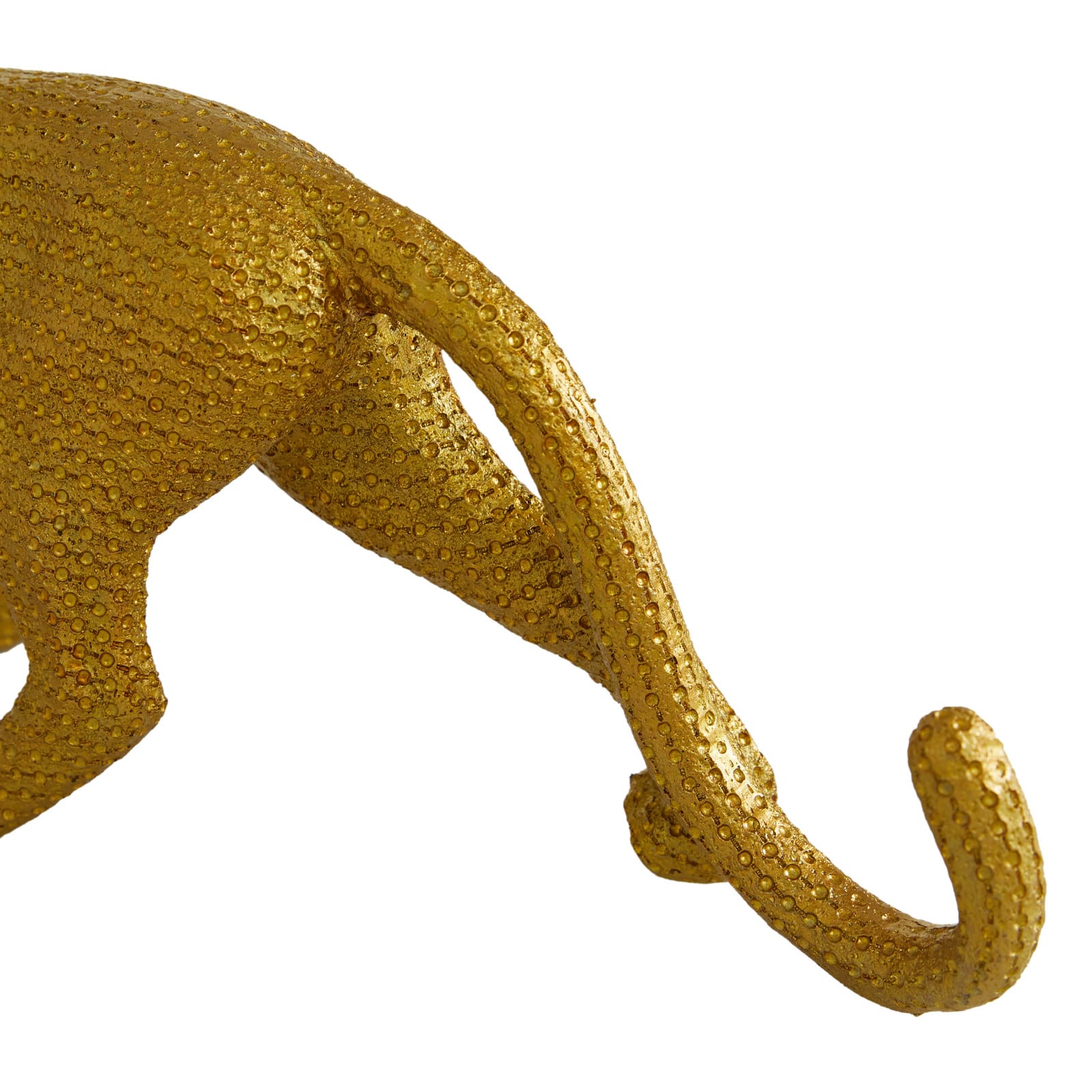 Gold Glam Leopard Sculpture Set