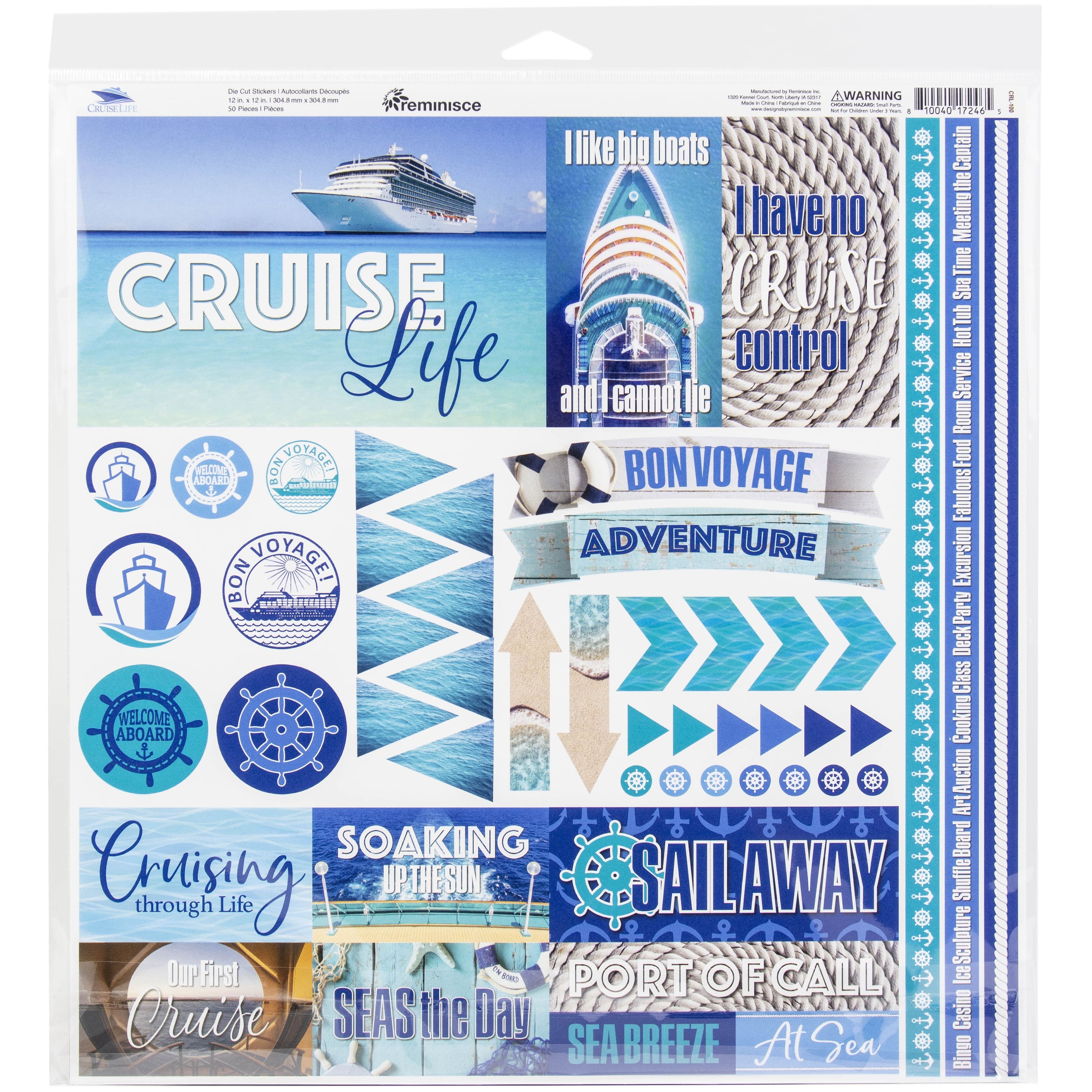 Reminisce Collection Kit 12&#x22;X12&#x22;-Cruise Life