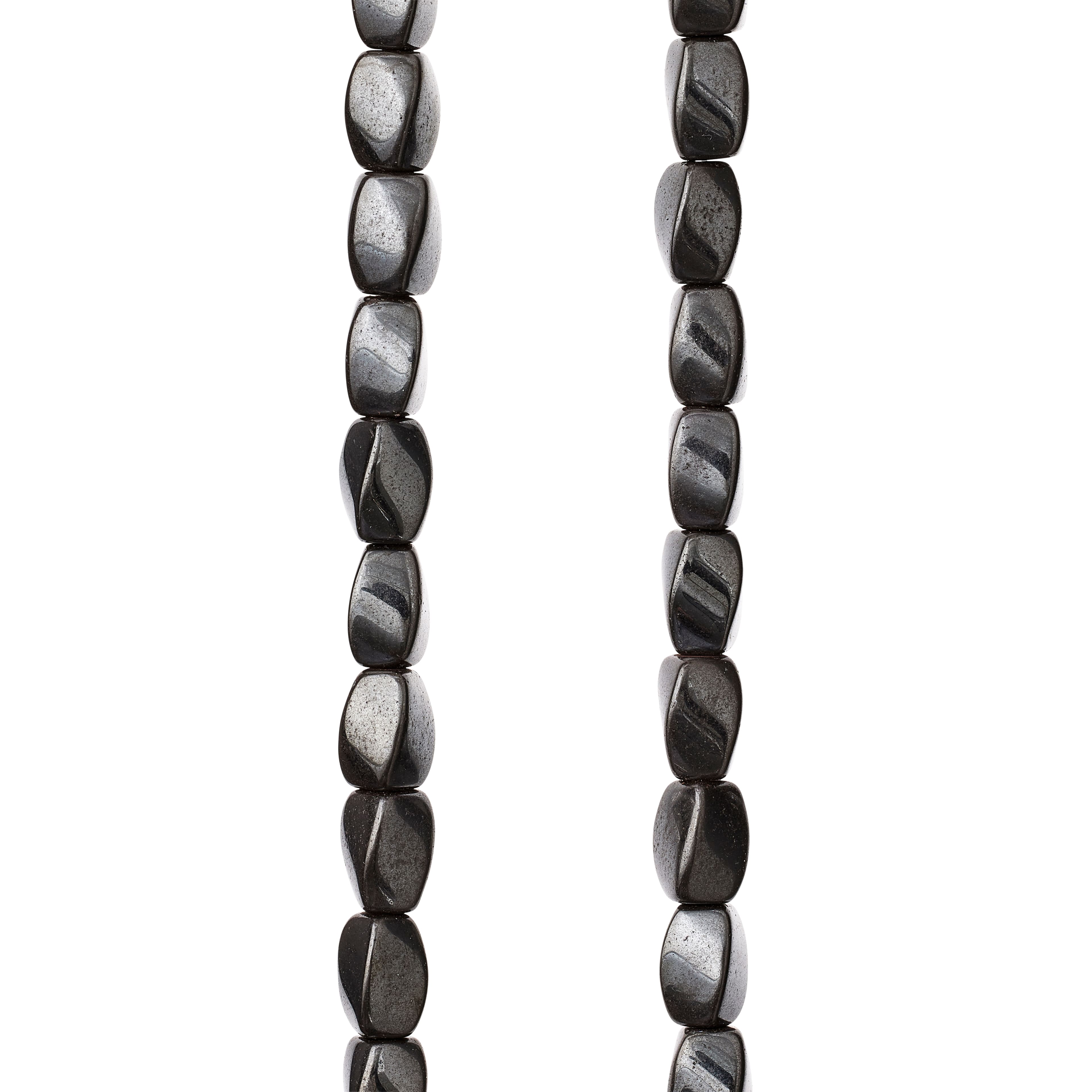 Hematite Beads 8x8 Double Cone (non-magnetic)