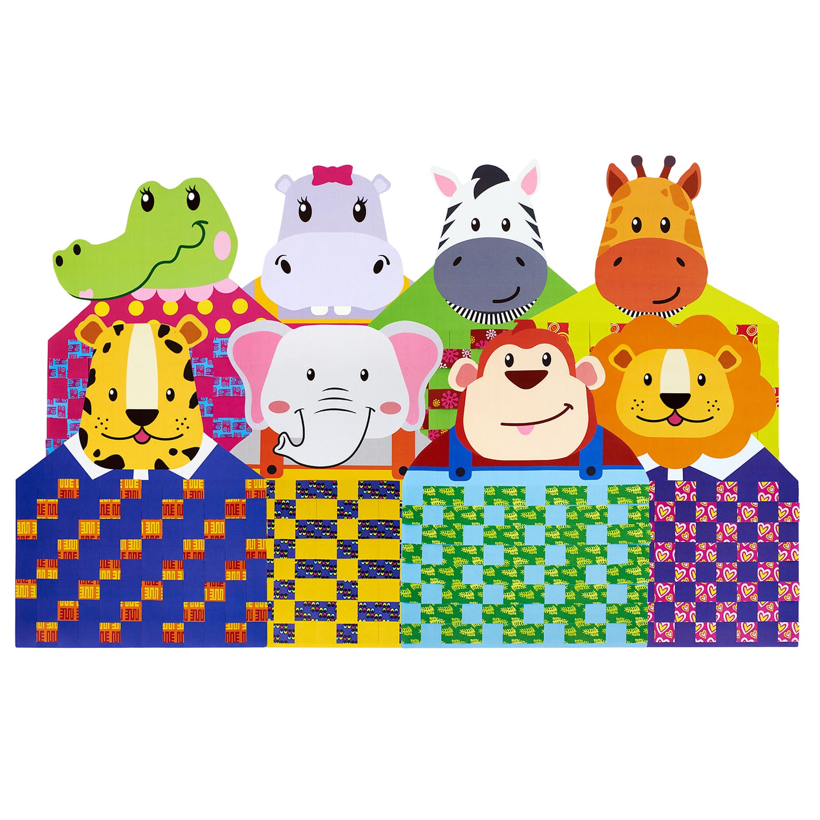 Roylco&#xAE; African Animal Weaving Mats