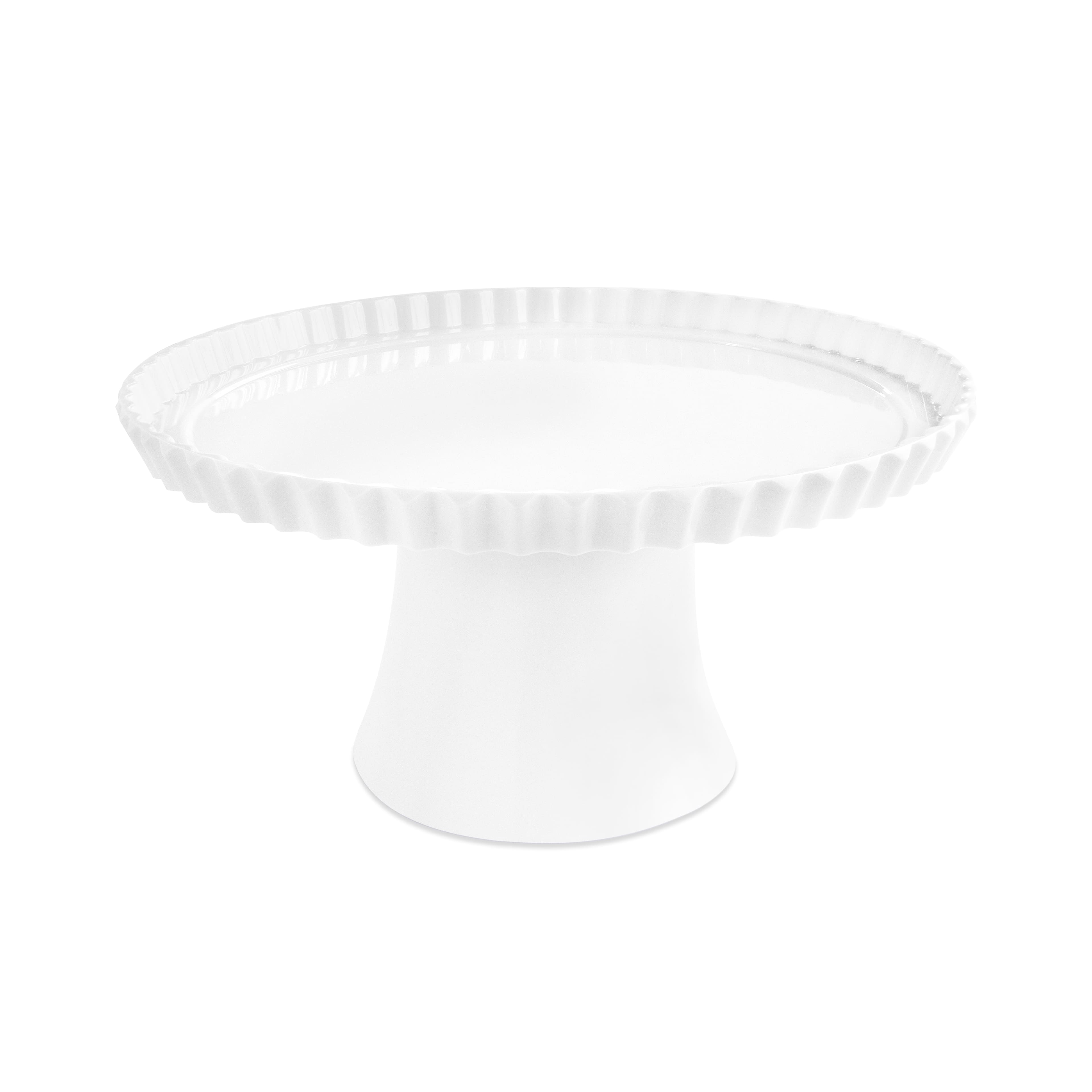 6 Pack: 10&#x22; White Melamine Cake Stand by Celebrate It&#x2122;