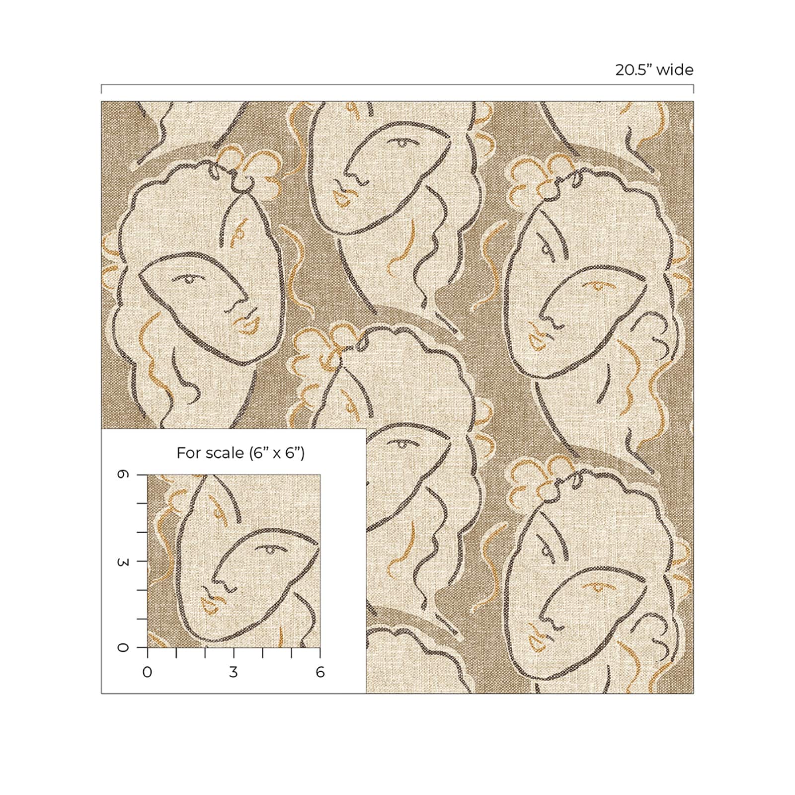 Surface Style Beau Visage Peel & Stick Wallpaper