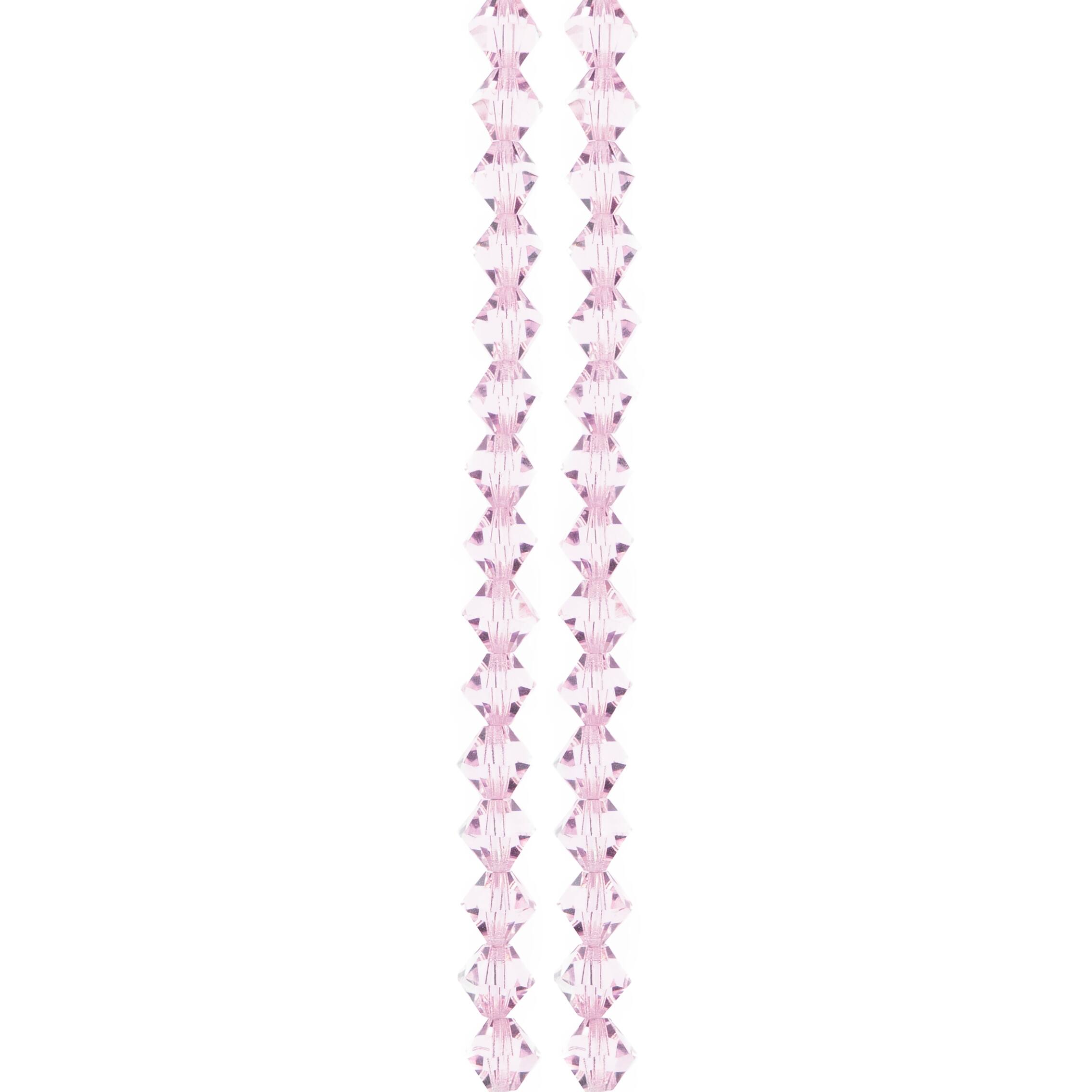 6 Pack: Preciosa Glass Crystal Bicone Beads, 8mm by Bead Landing™