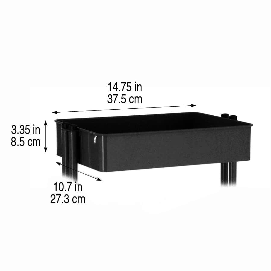 Lexington 3-Tier Rolling Cart by Simply Tidy®