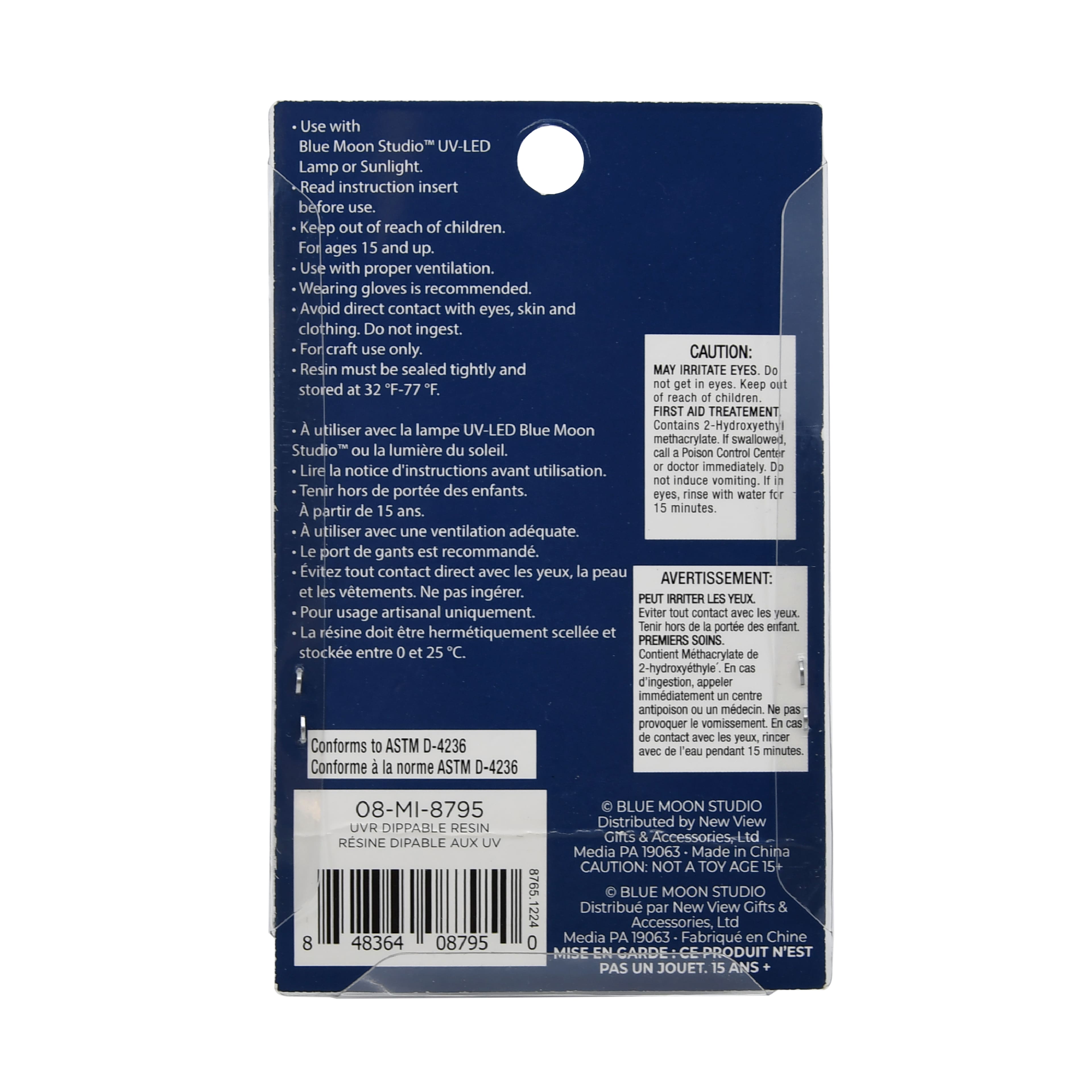 Blue Moon Studio&#x2122; UV Resin Craft Dippable UV Resin