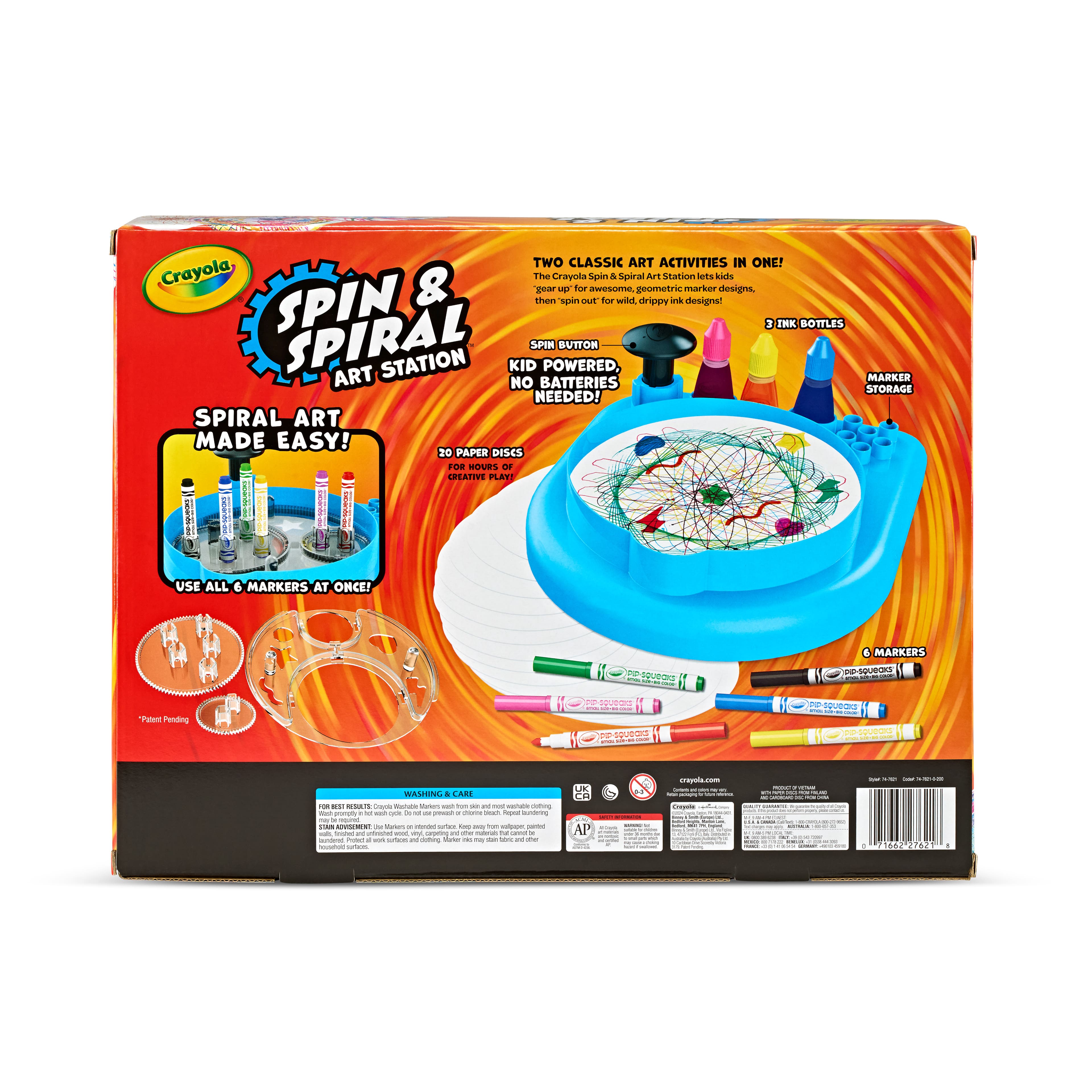 Crayola&#xAE; Spin &#x26; Spiral Art Station