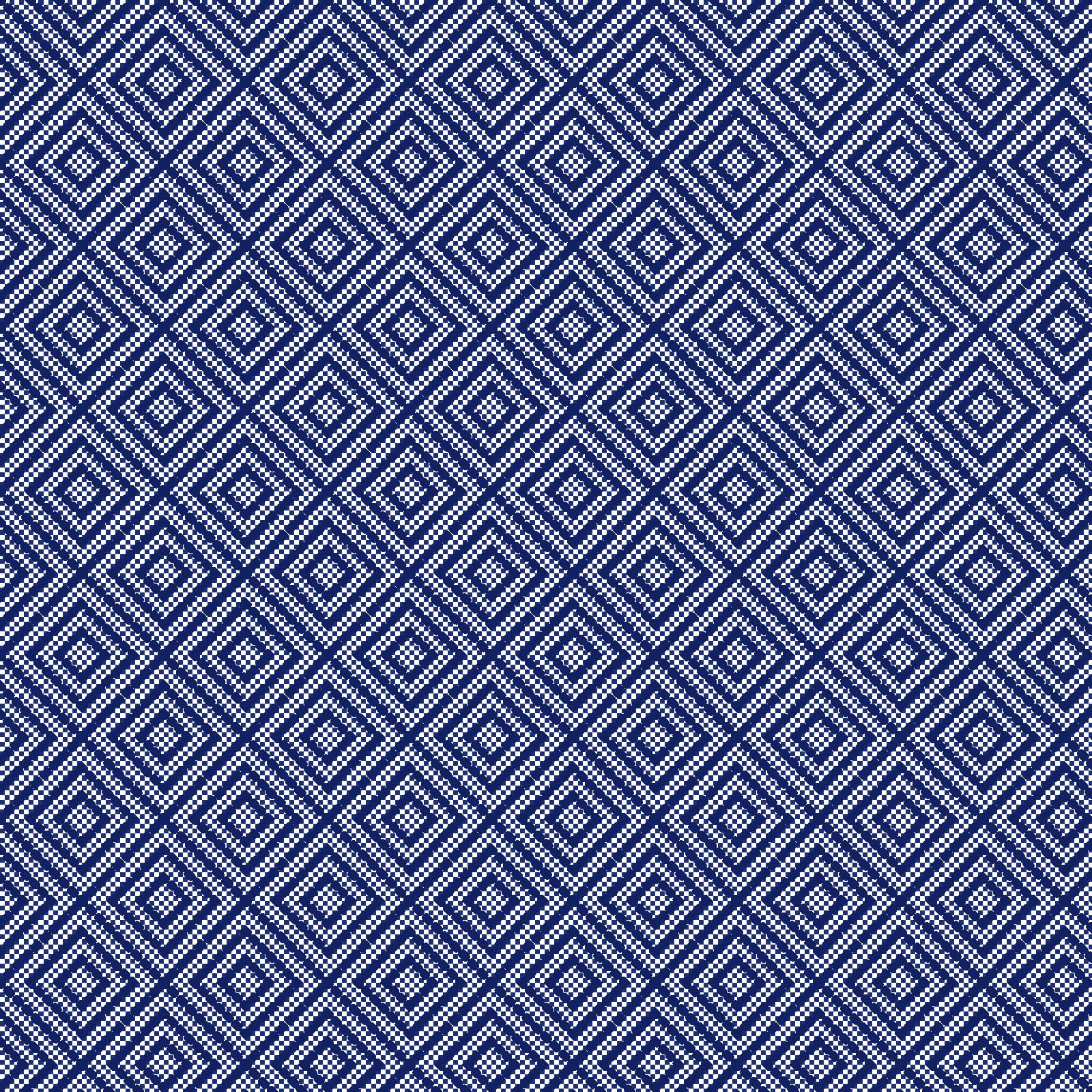 Navy Geometric Cotton Fabric Bundle by Loops & Threads™