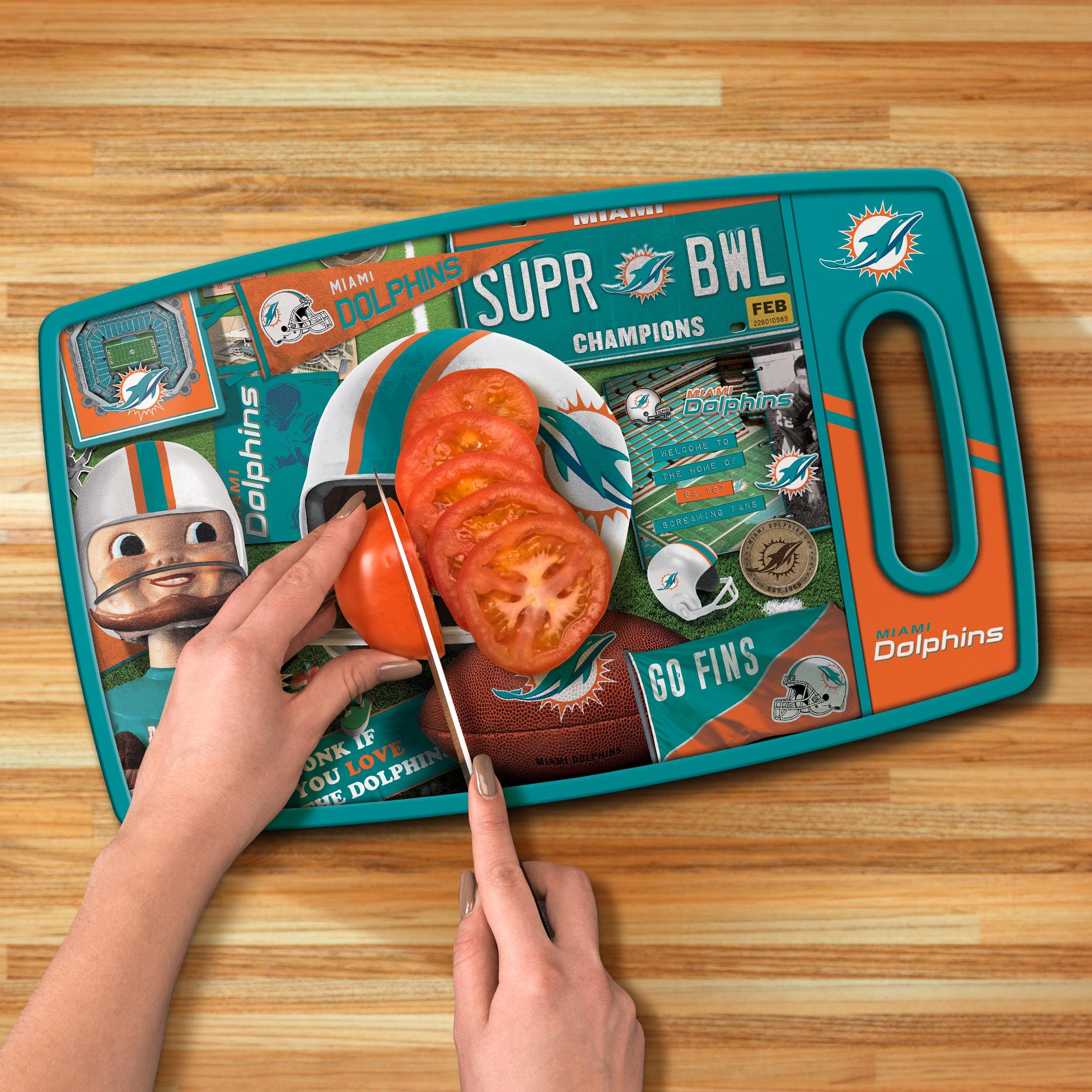 NFL Retro Series Cutting Board 