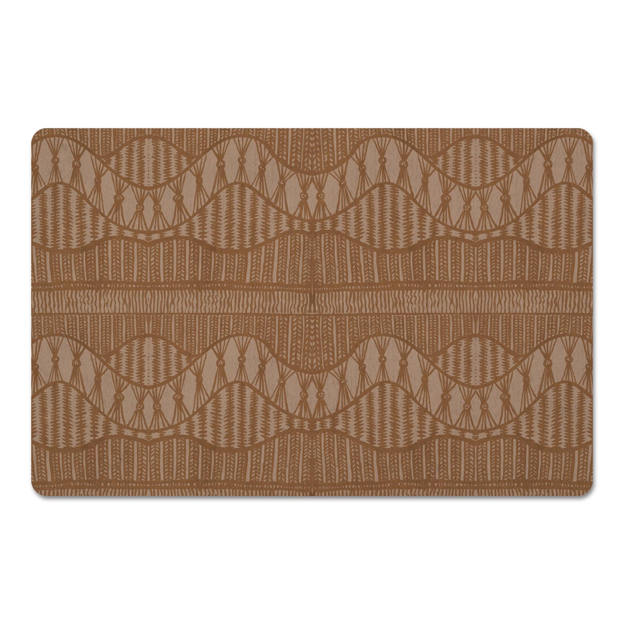 Lace Pattern Floor Mat