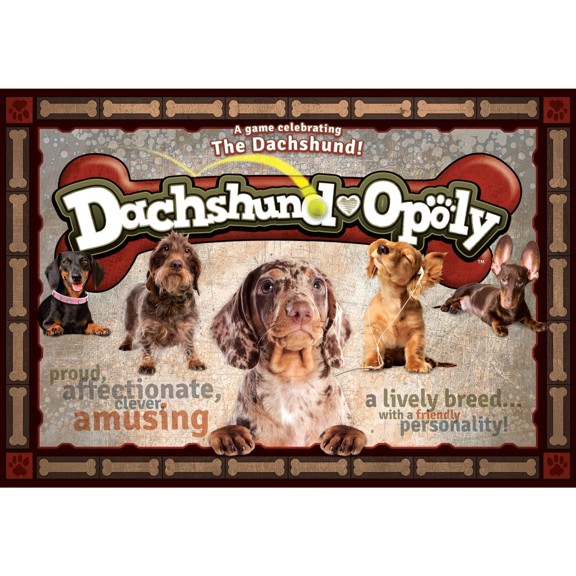 Late For The Sky Dachshund-Opoly&#x2122; Board Game
