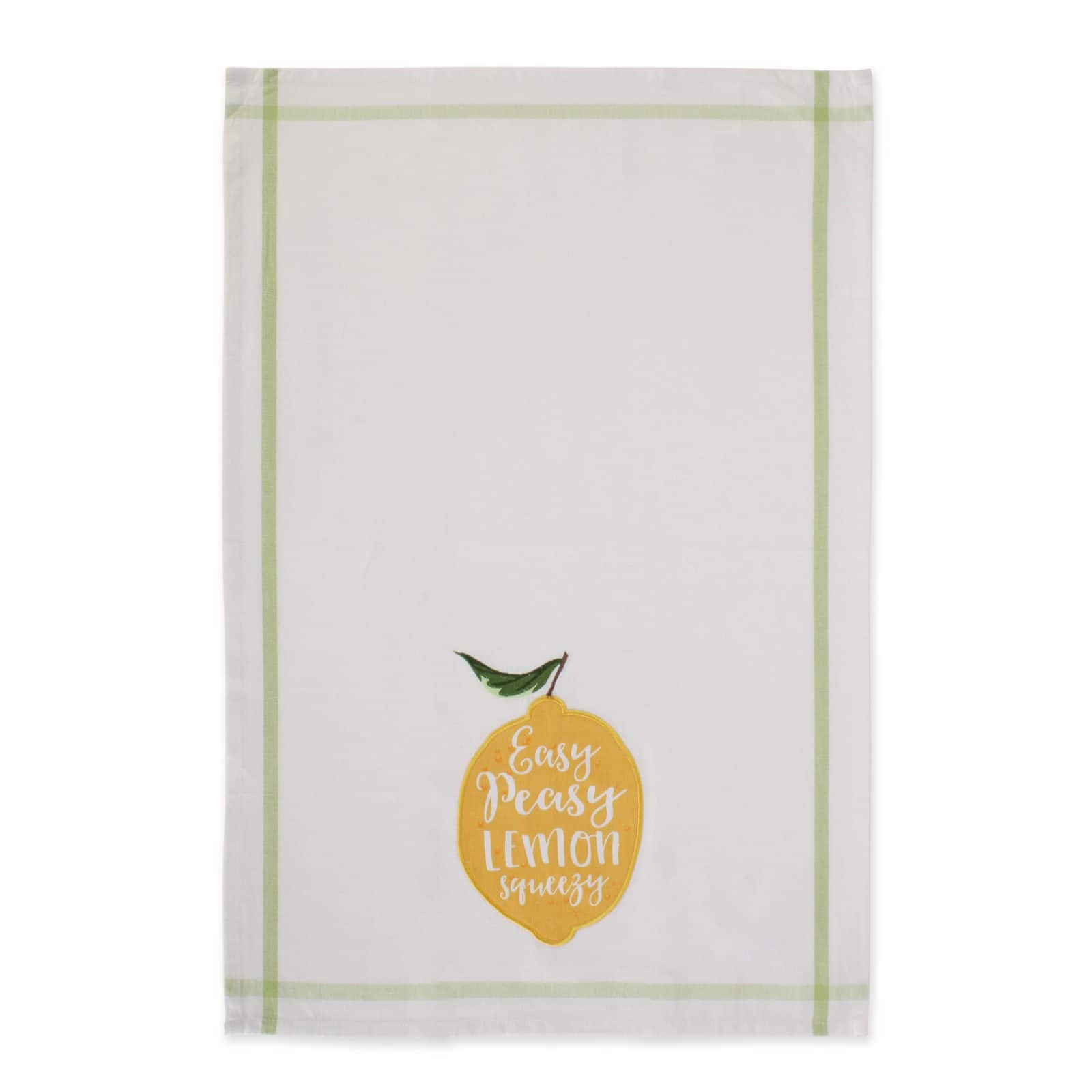 DII&#xAE; Lemon Bliss Kitchen Textiles Dishtowel Set