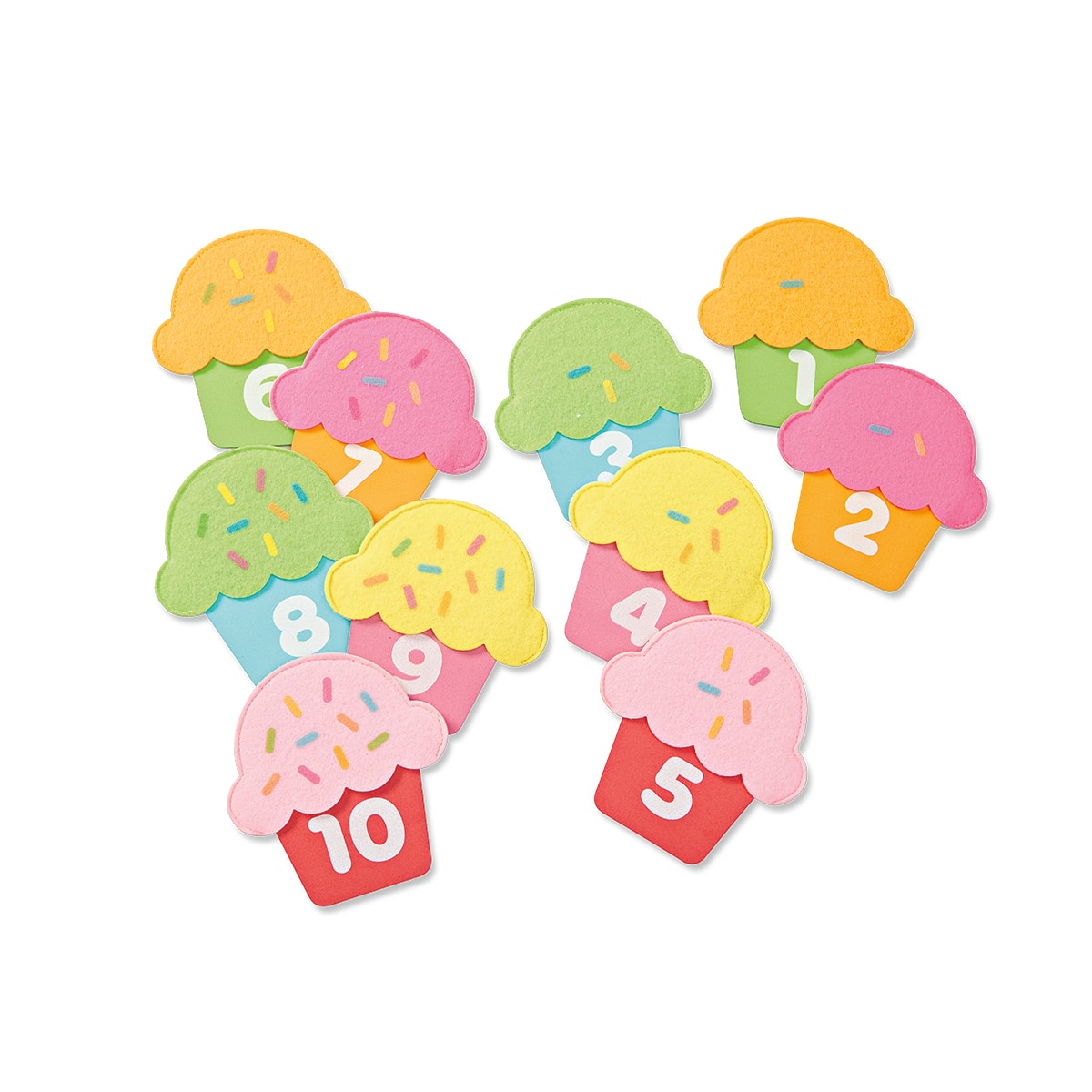 Class Rules! Math Ice Cream Number Matching Activity Set by B2C&#x2122;