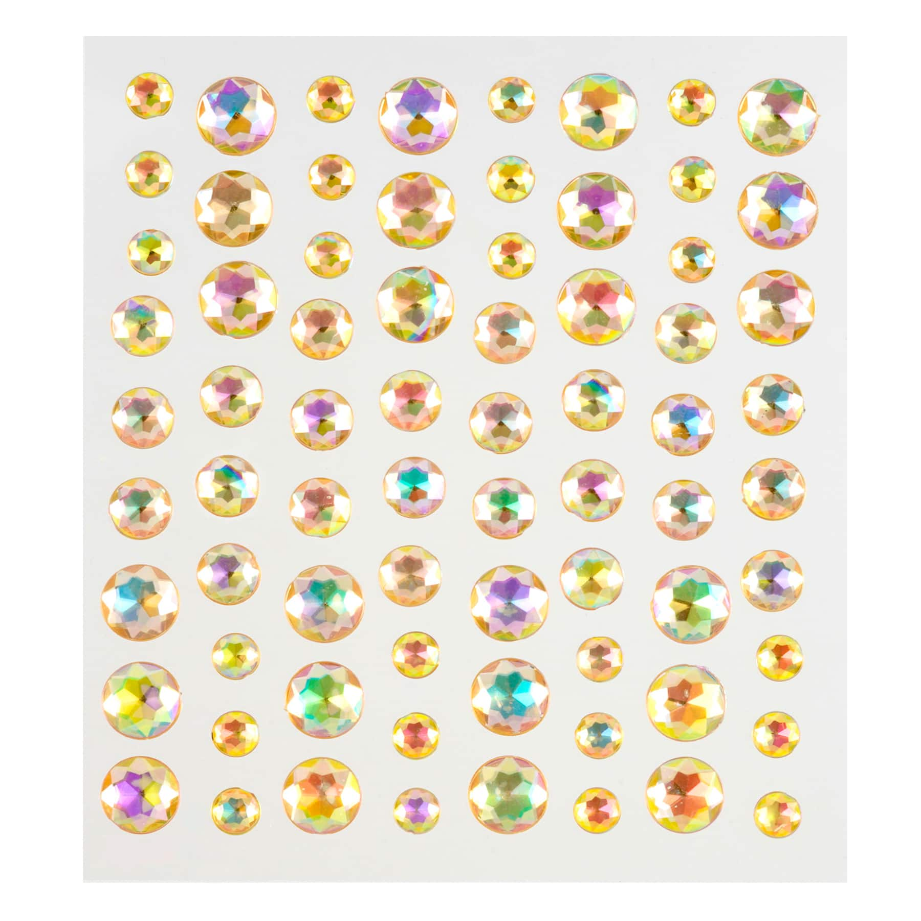 12 Pack: Rose Rhinestone Bling Stickers by Recollections&#x2122;