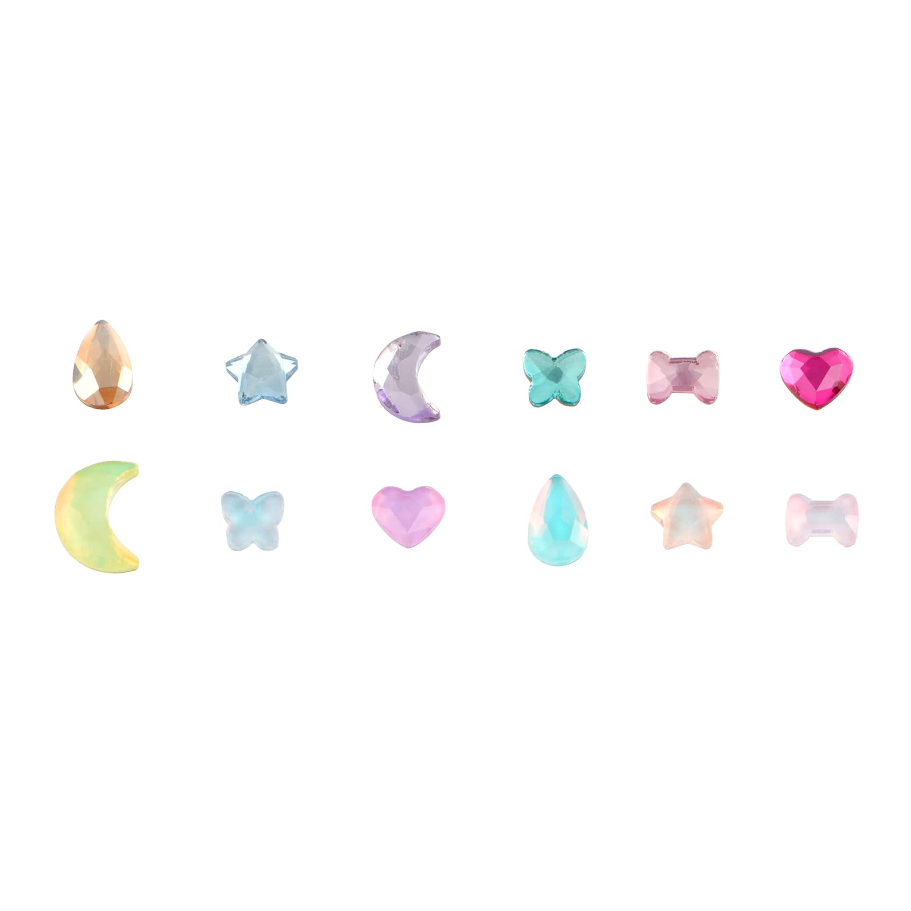 Mixed Shapes Glass Flatback Rhinestones by Bead Landing™