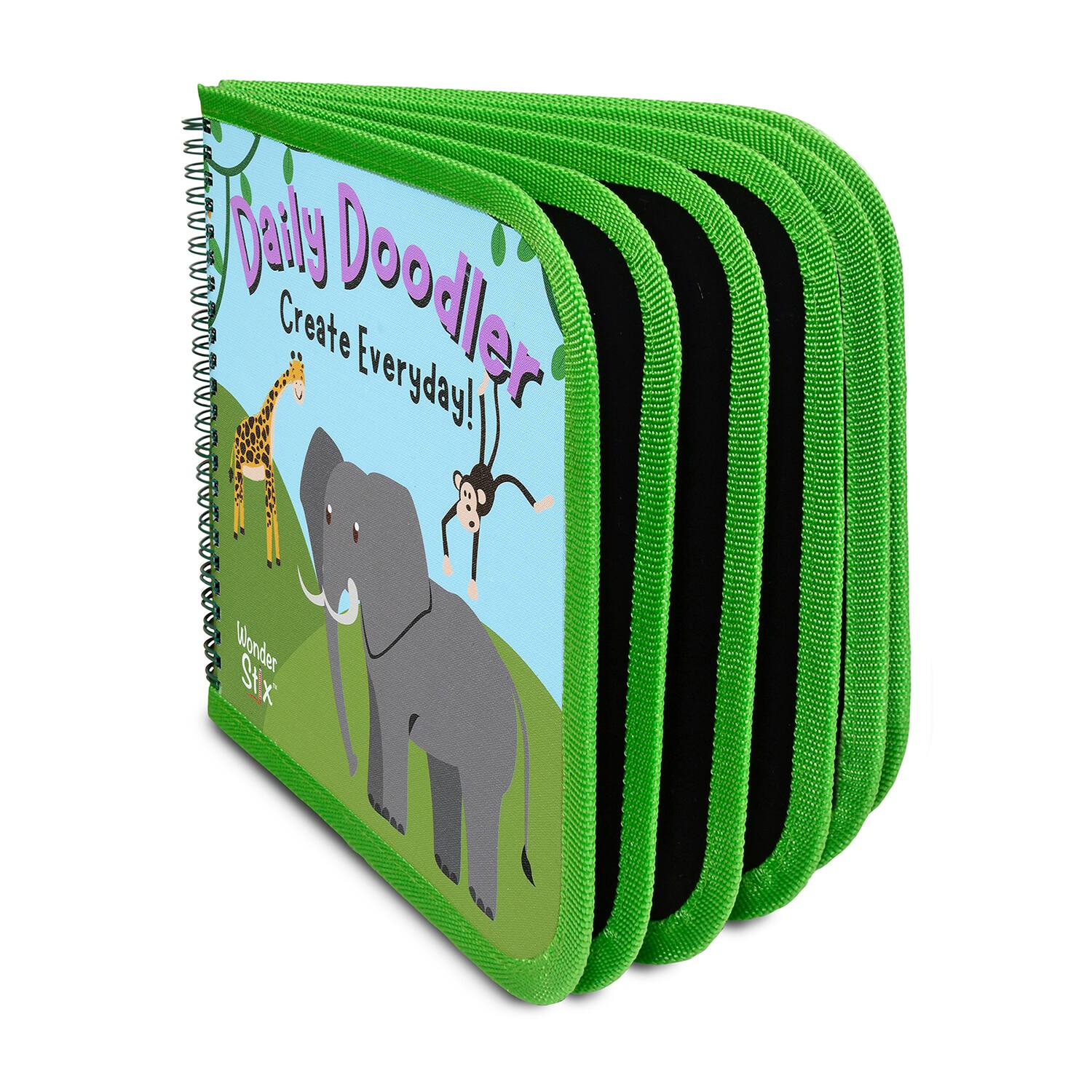 The Pencil Grip™ Wild Animals Daily Doodler Reusable Activity Book Kit