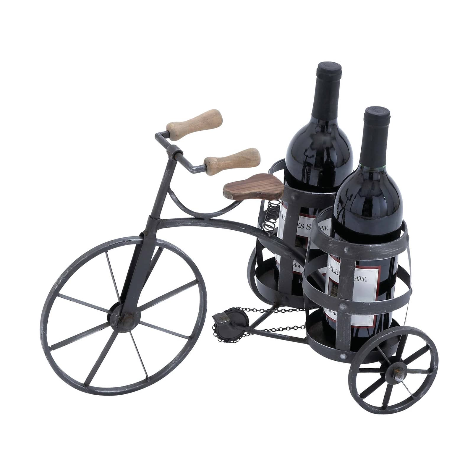 Wine bottle bike online holder