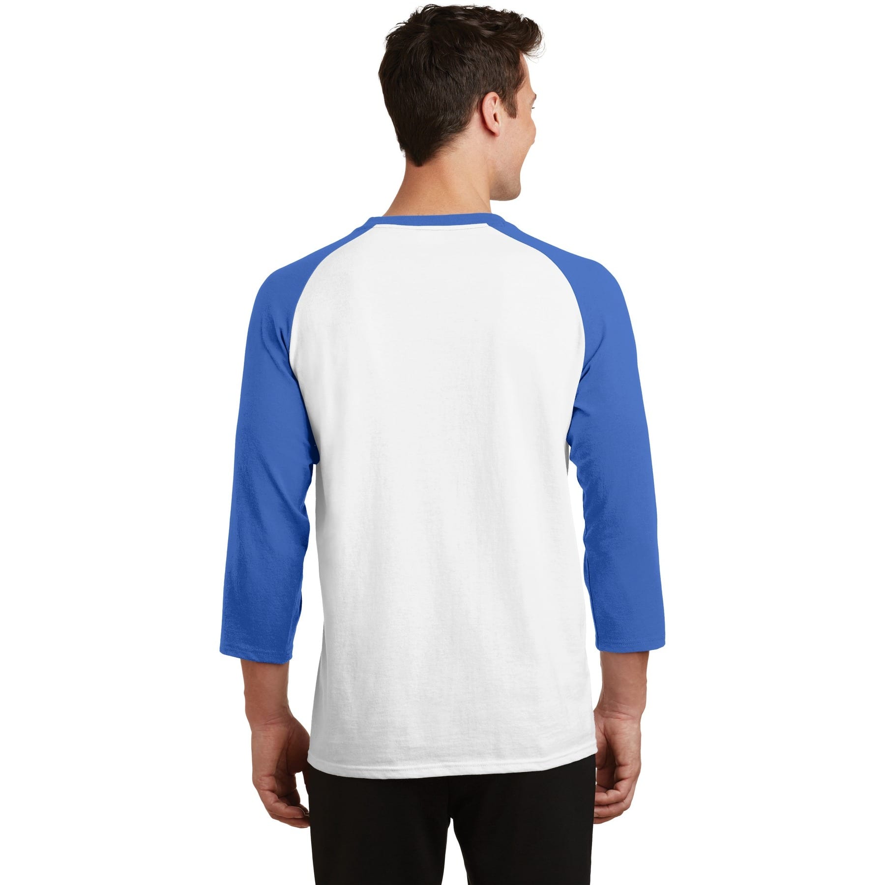 Port & Company® Core Blend 3/4-Sleeve Raglan Tee