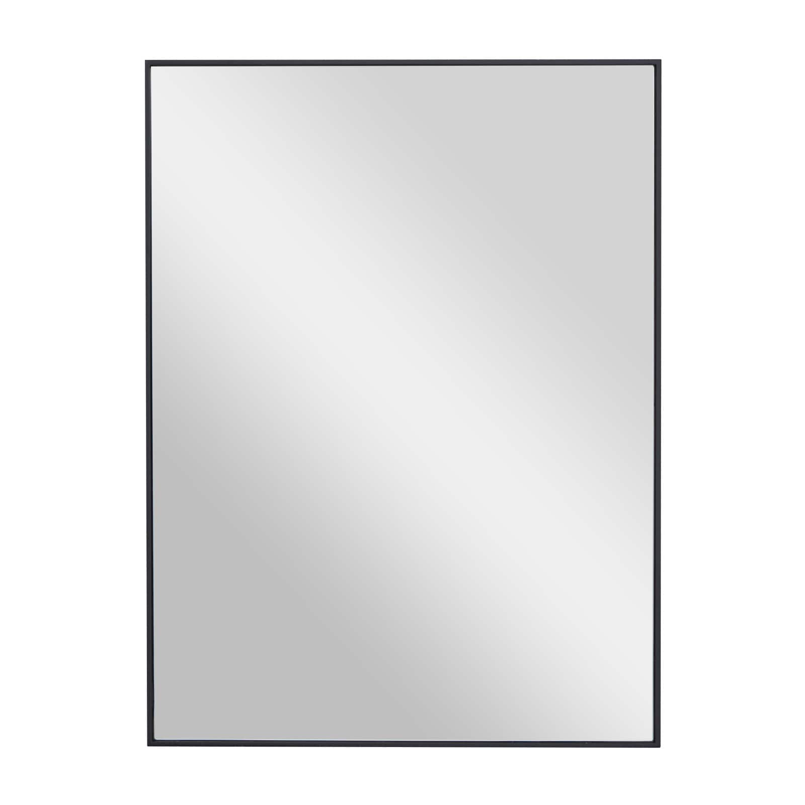 Black Contemporary Wall Mirror