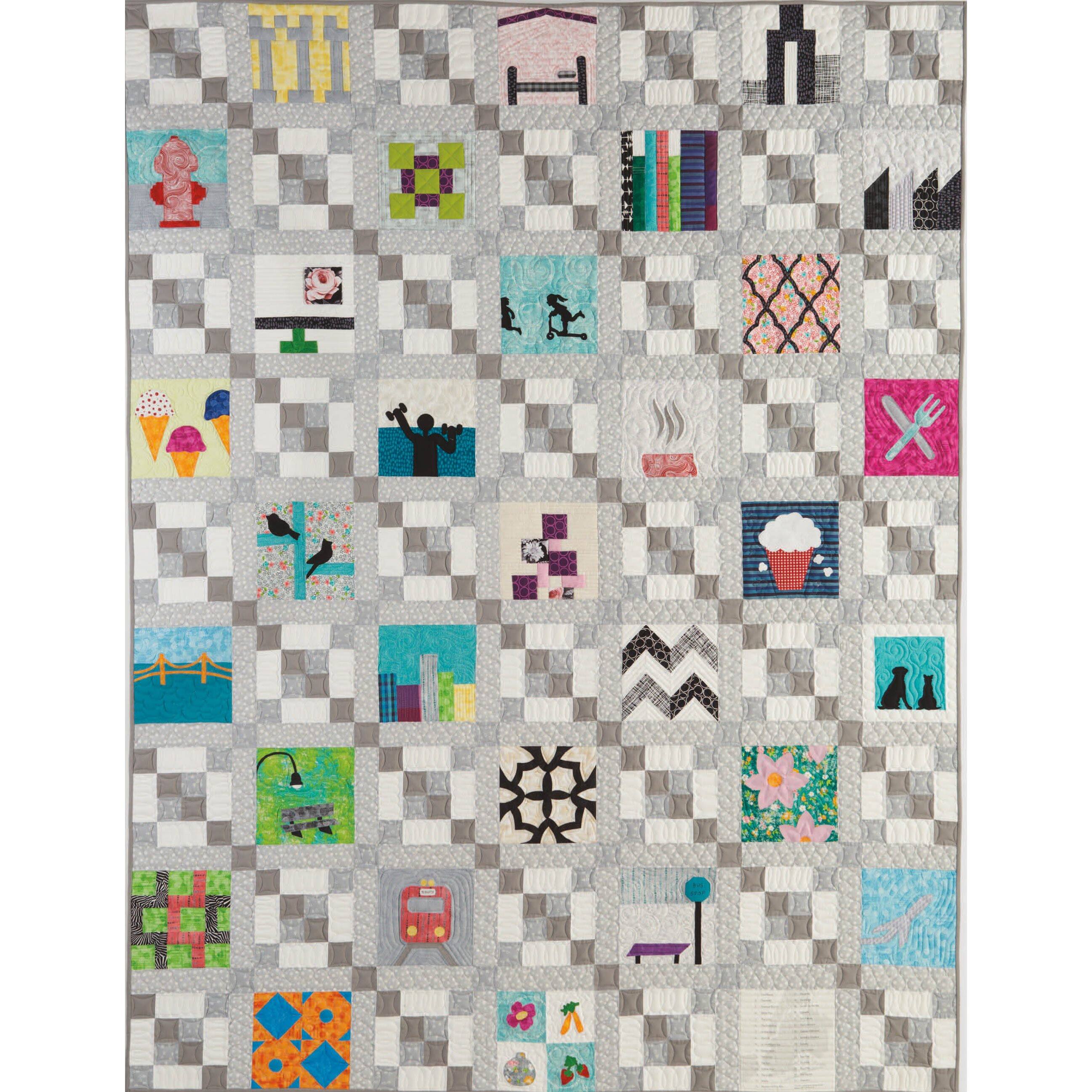 Leisure Arts&#xAE; Quilt &#x26; Sew City Block Book