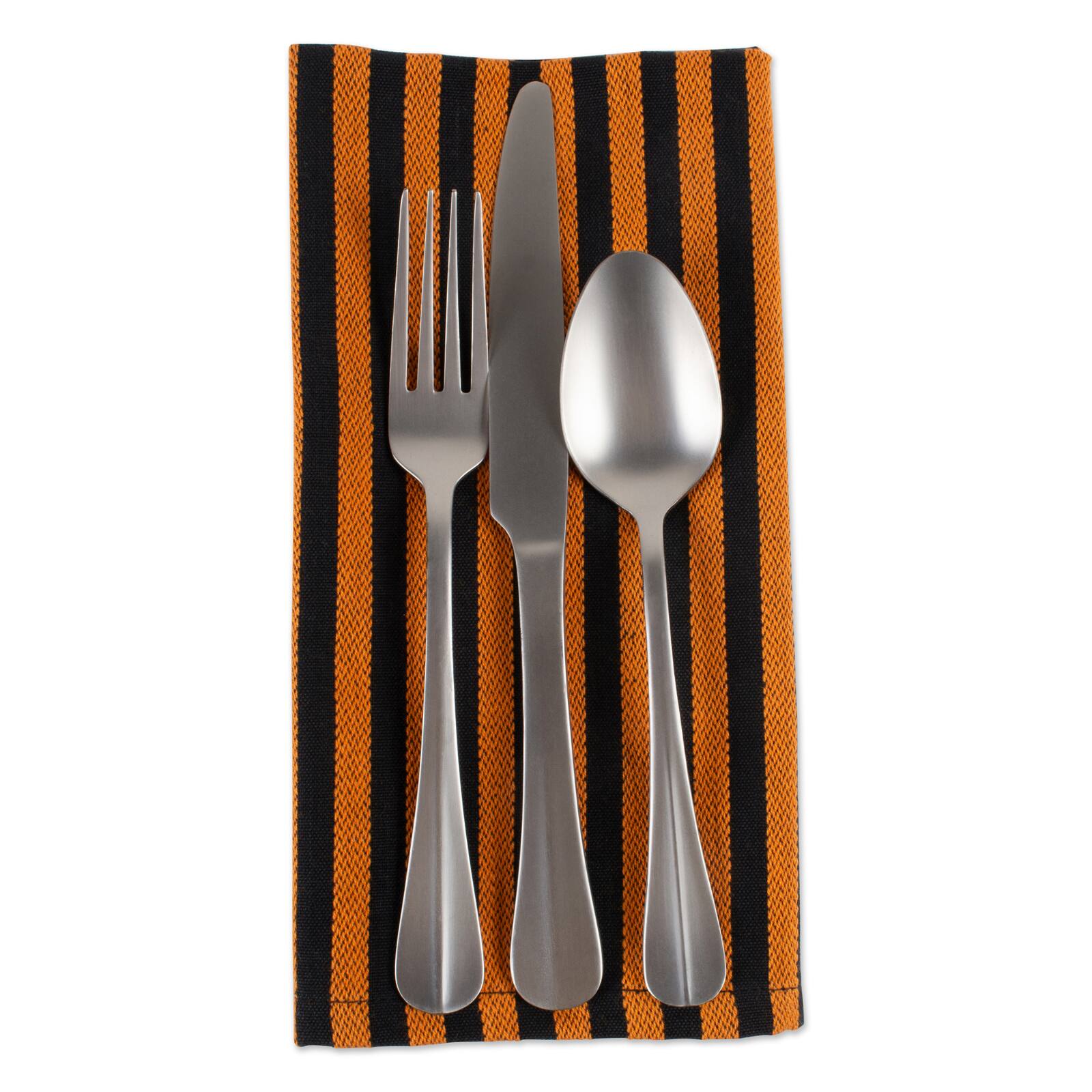 DII&#xAE; Witchy Stripe Dinner Napkins, 6ct.