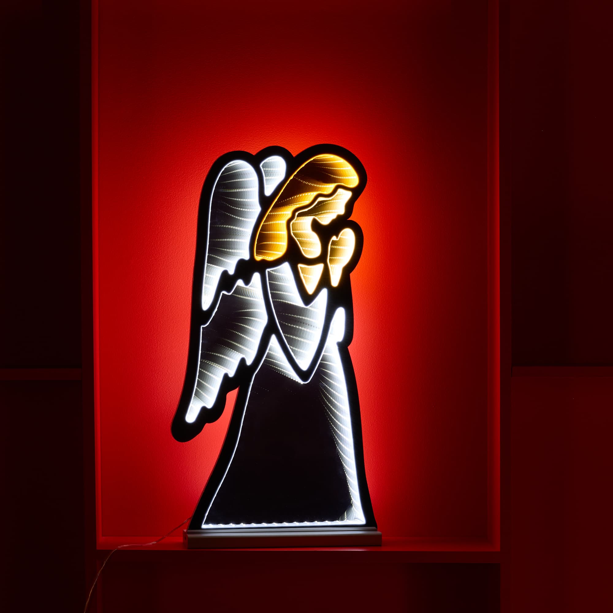 24.5&#x22; Holiday Angel EkkoLight Display
