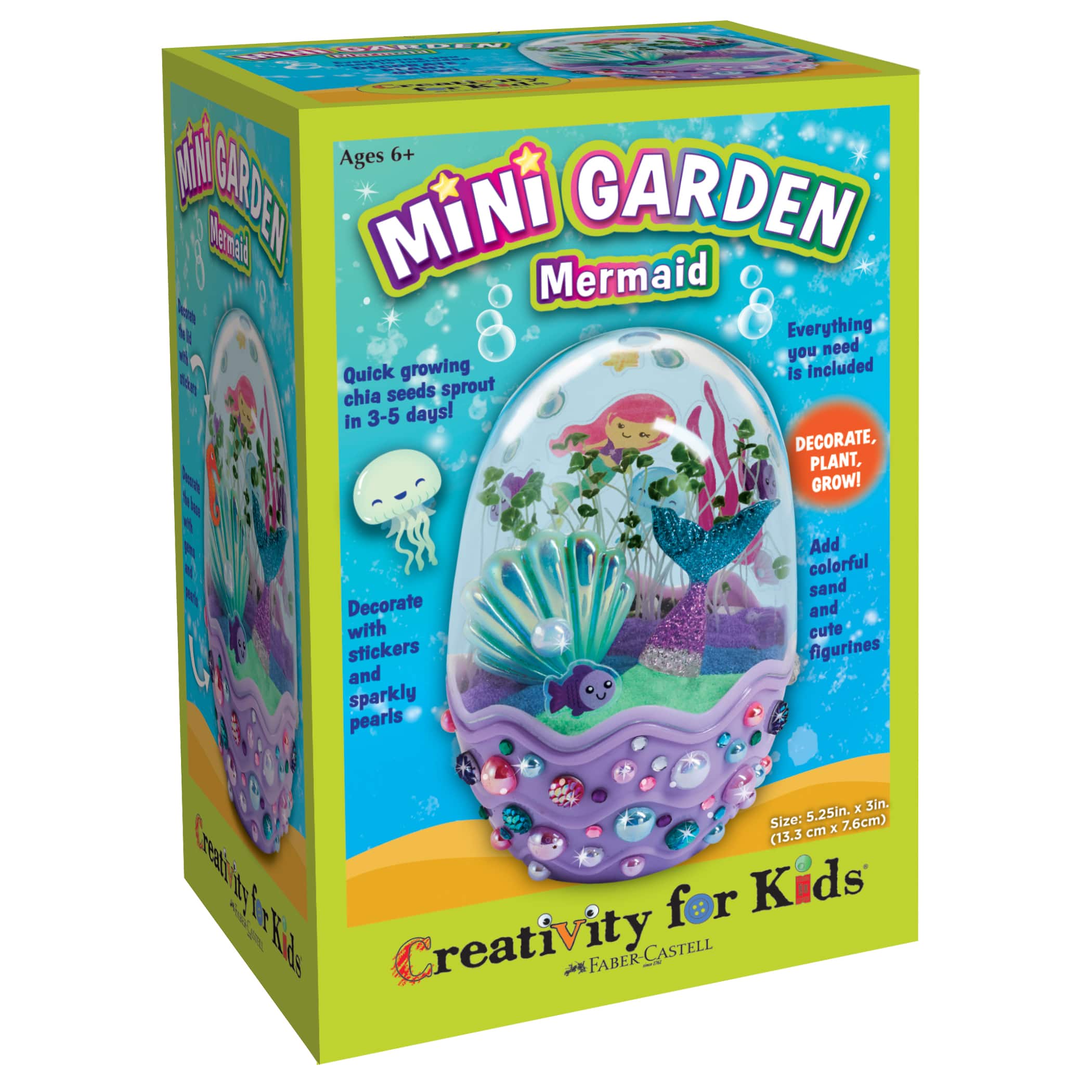 12 Pack: Creativity for Kids® Mermaid Mini Garden