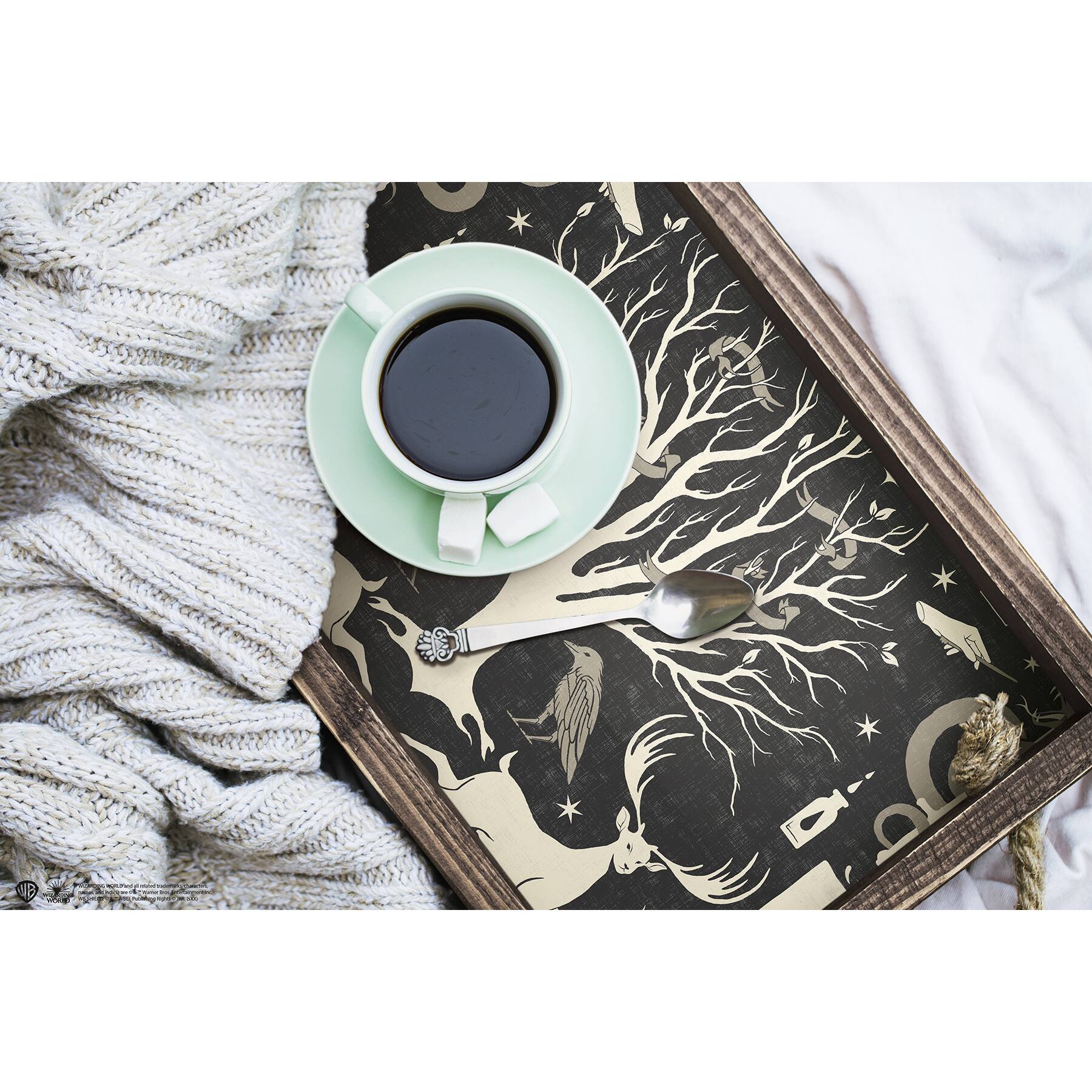 RoomMates Harry Potter&#x2122; Horcrux Damask Peel &#x26; Stick Wallpaper