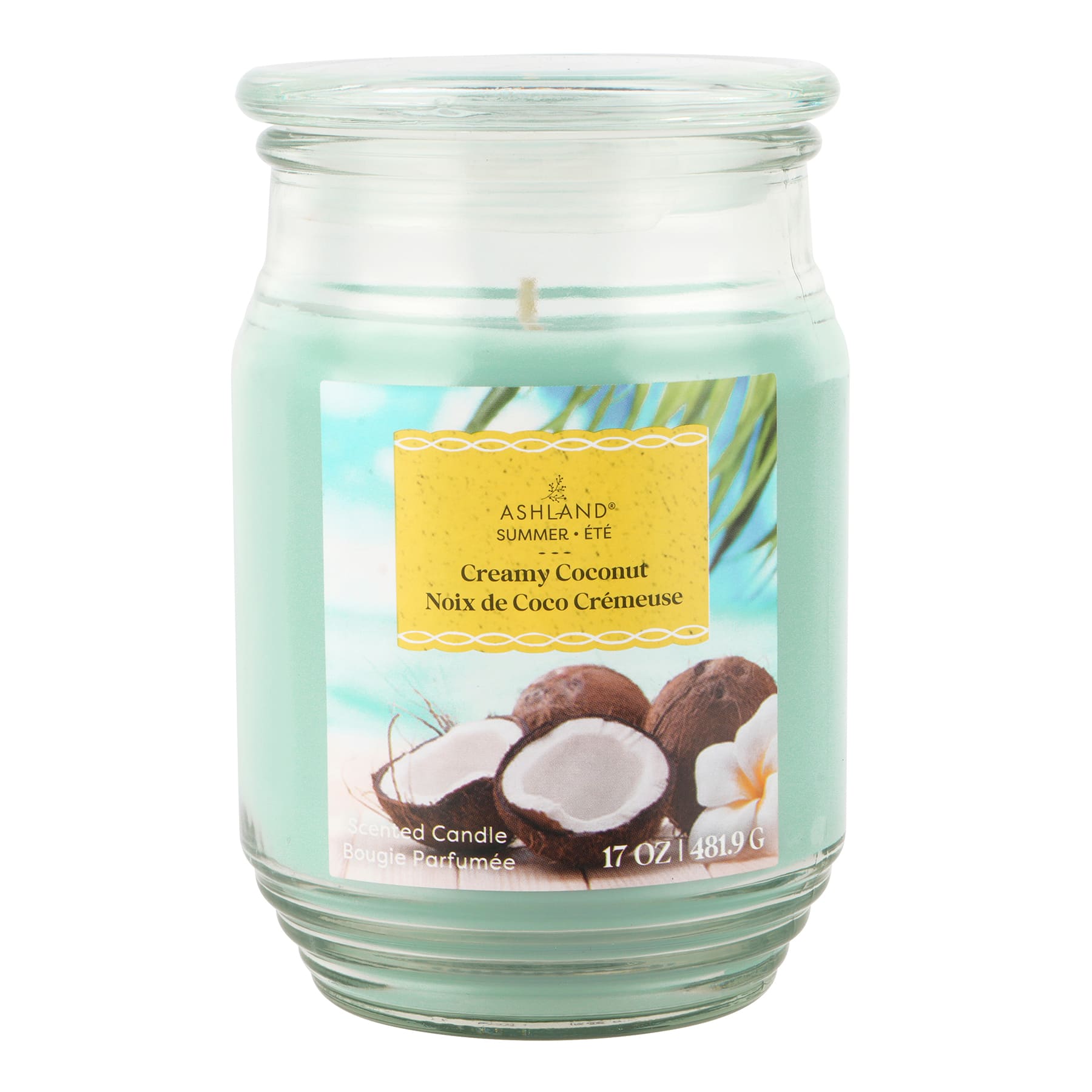 17oz. Creamy Coconut Scented Candle by Ashland&#xAE;