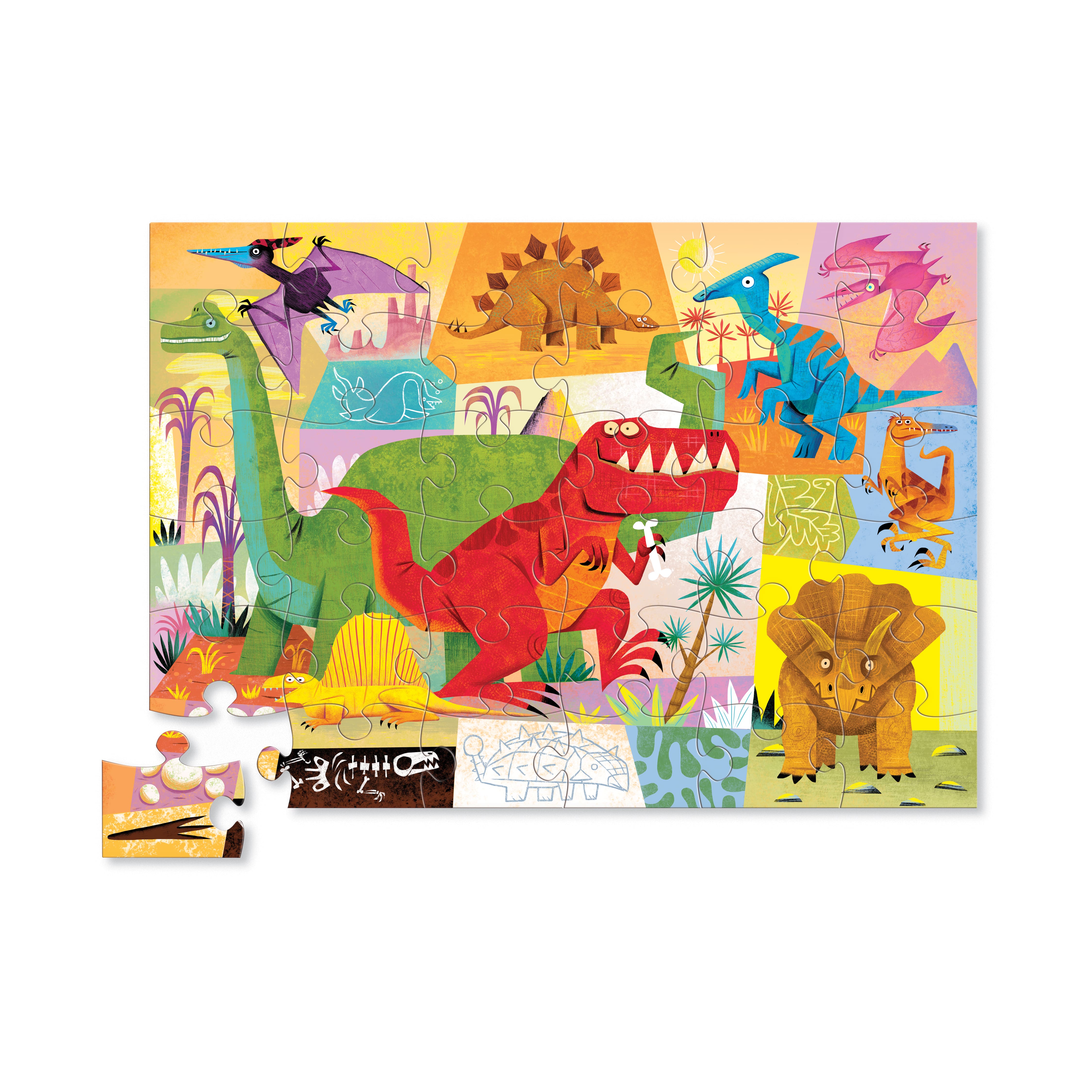 Crocodile Creek® Dinosaur 36 Piece Floor Puzzle