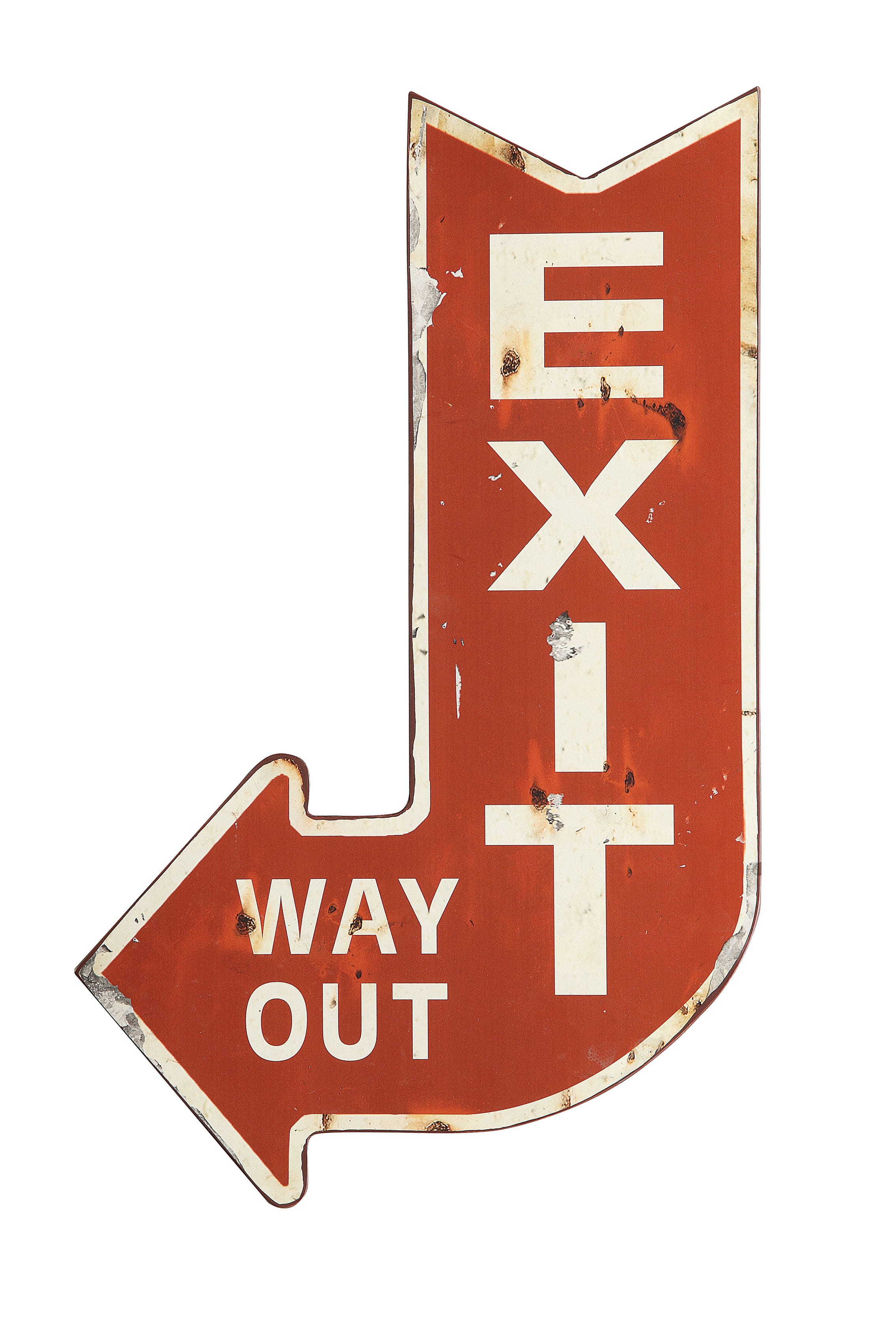Hello Honey&#xAE; Metal &#x27;Exit&#x27; Sign