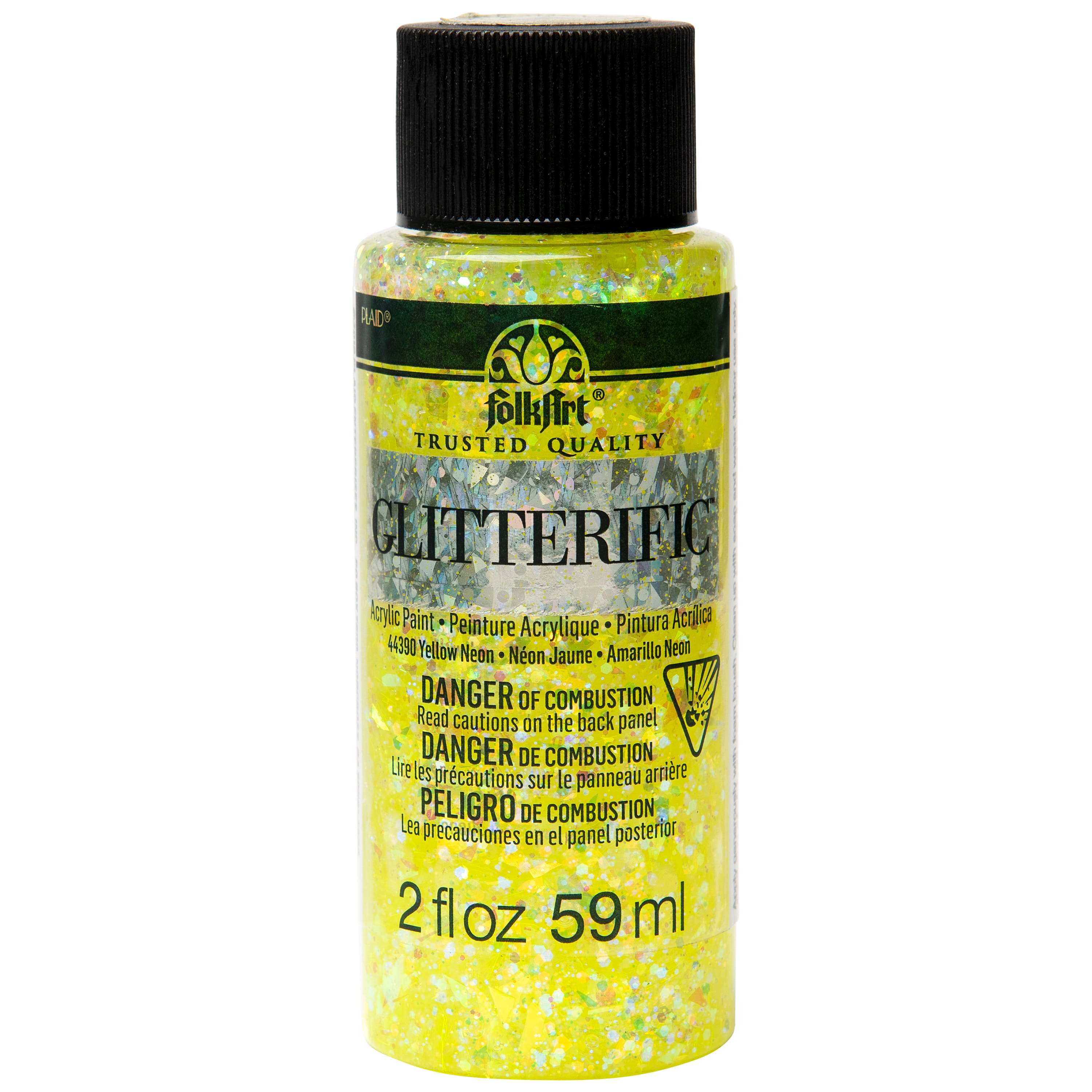 12 Pack: FolkArt® Glitterific™ Acrylic Paint