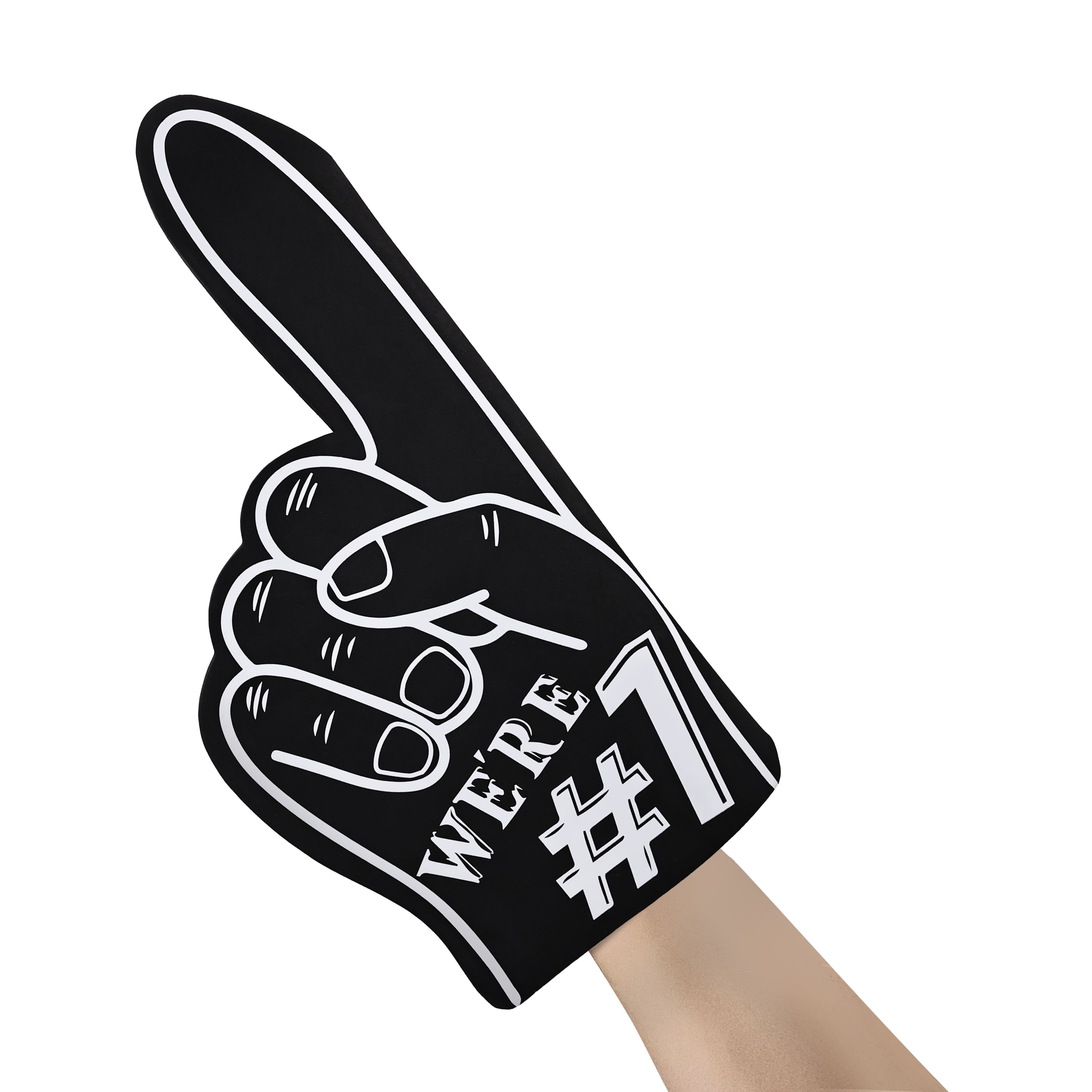 18&#x22; Black No.1 Foam Finger by Celebrate It&#x2122;