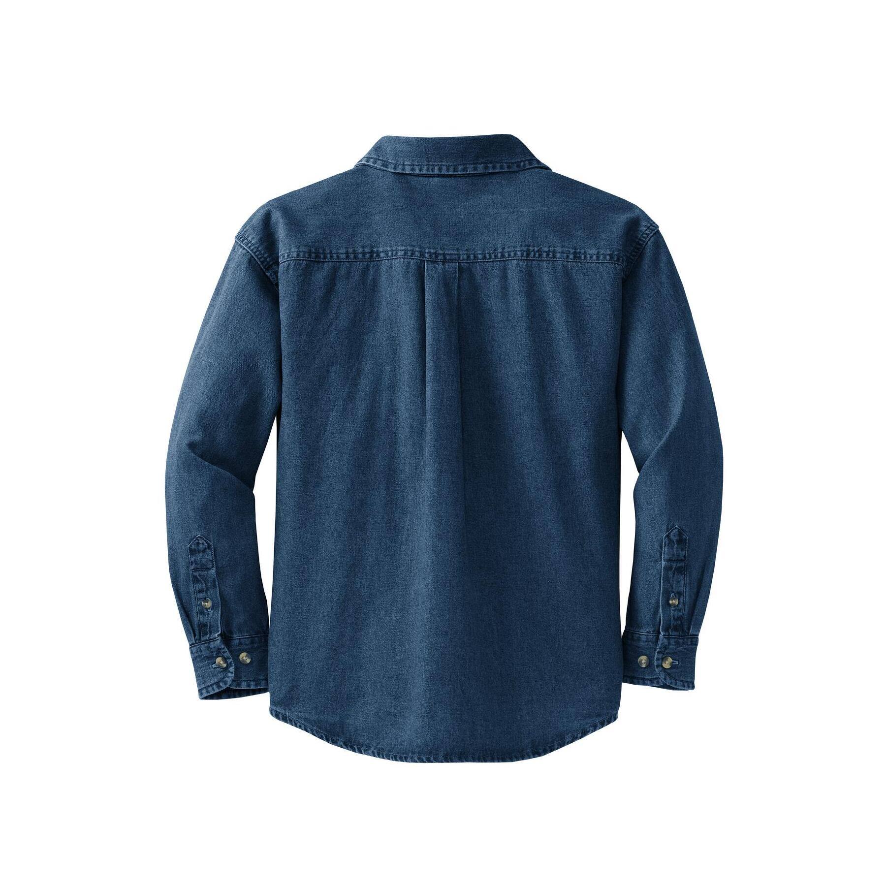 Port &#x26; Company&#xAE; Long Sleeve Ladies Value Denim Shirt