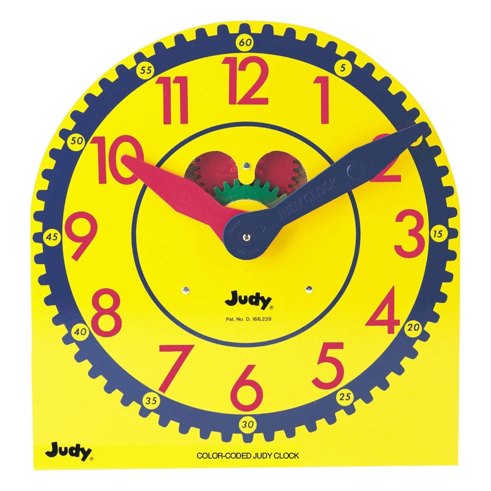 Judy&#xAE; Color-Coded Clock, Grade K-3